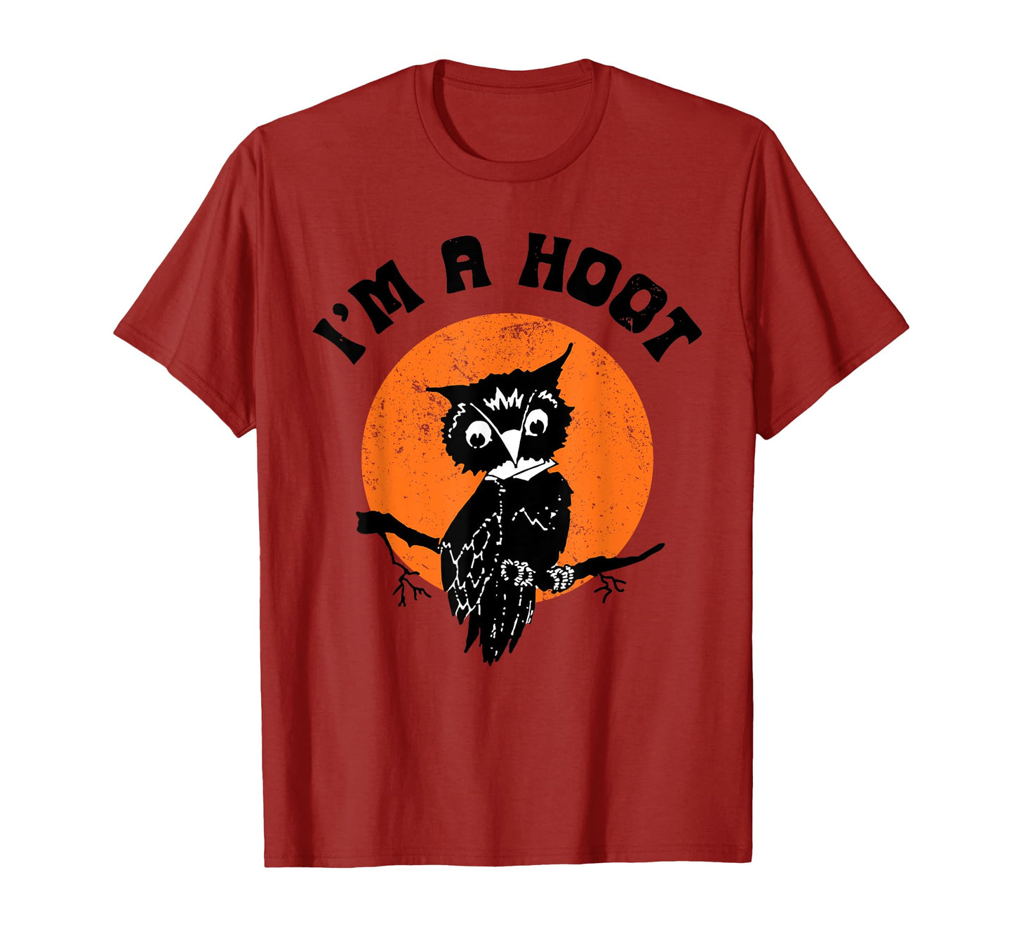 Funny Halloween I'm a hoot Unisex for Men, Women T-Shirt