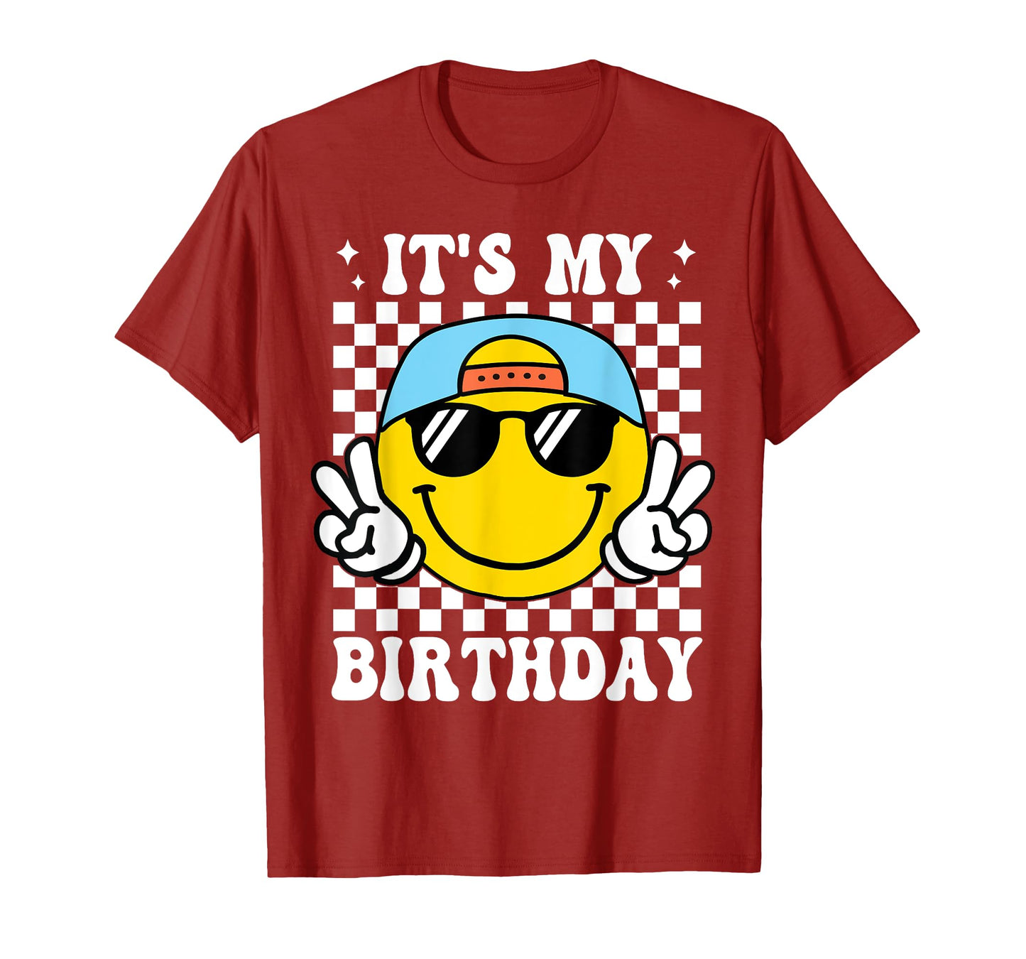 Bruh It's My Birthday Smile Birthday For boys T-Shirt