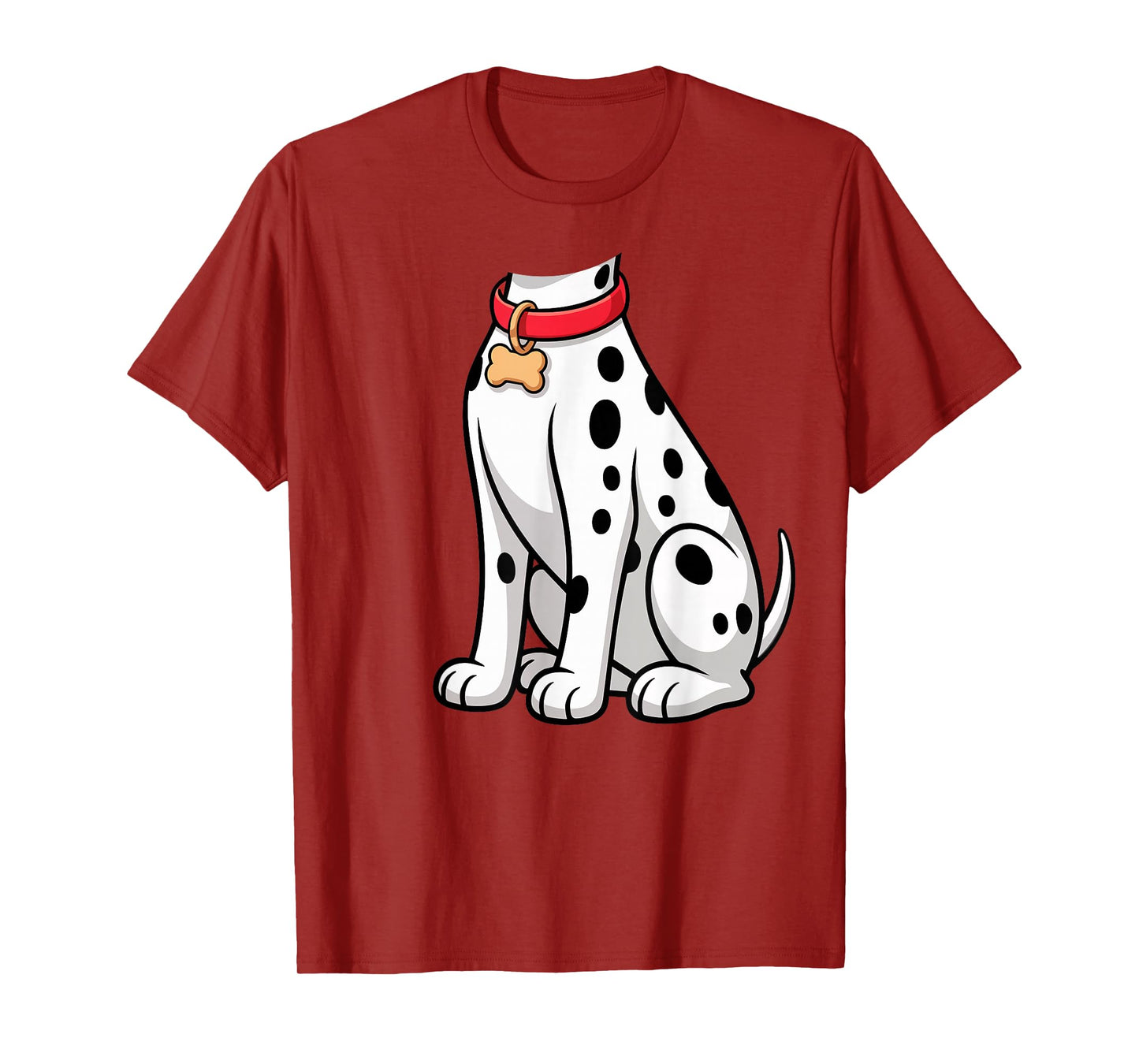 Dalmatian Shirt Adult Men Women Kids Dalmatian Costume T-Shirt