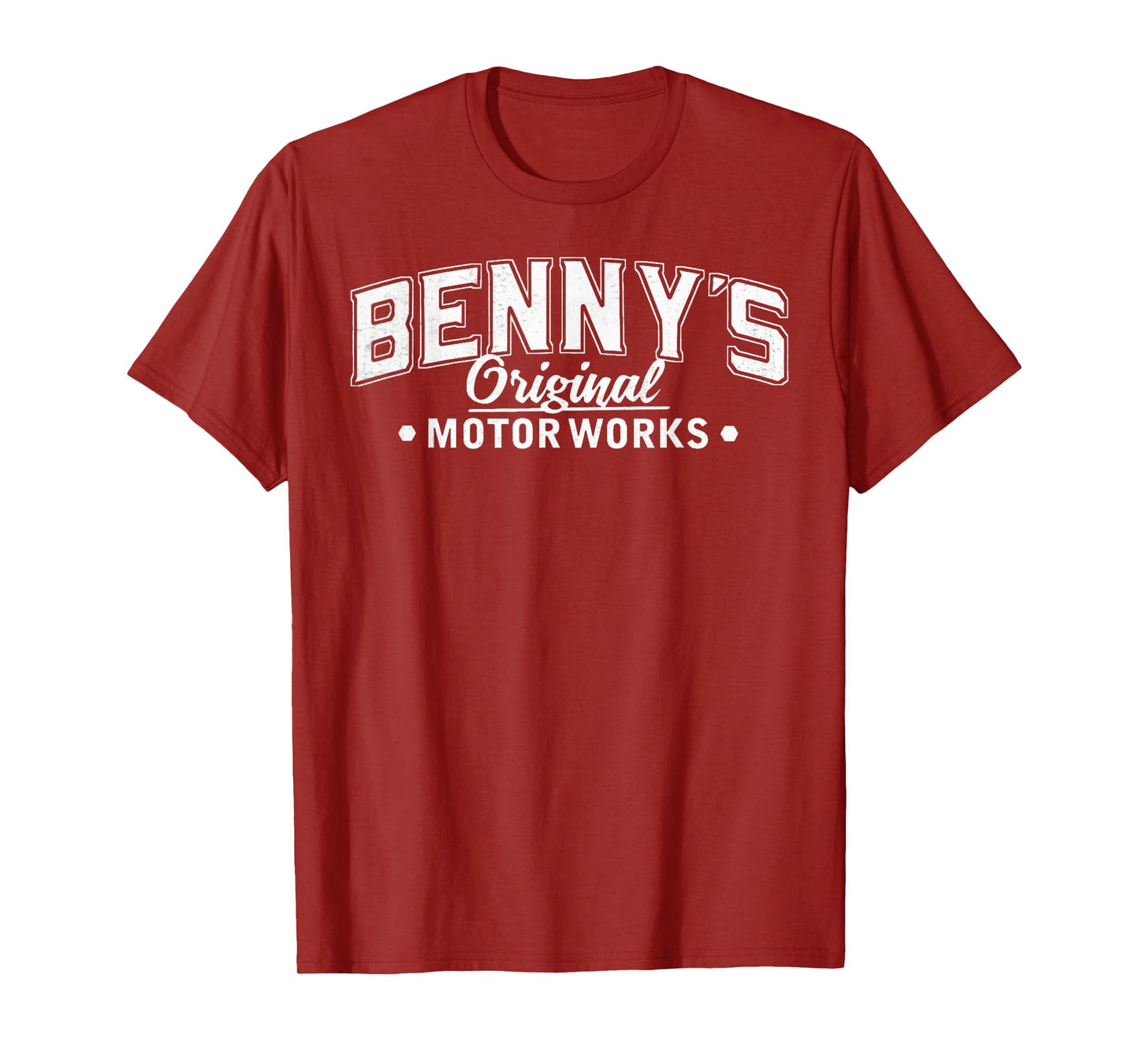 Benny's Motorworks White Original T-Shirt