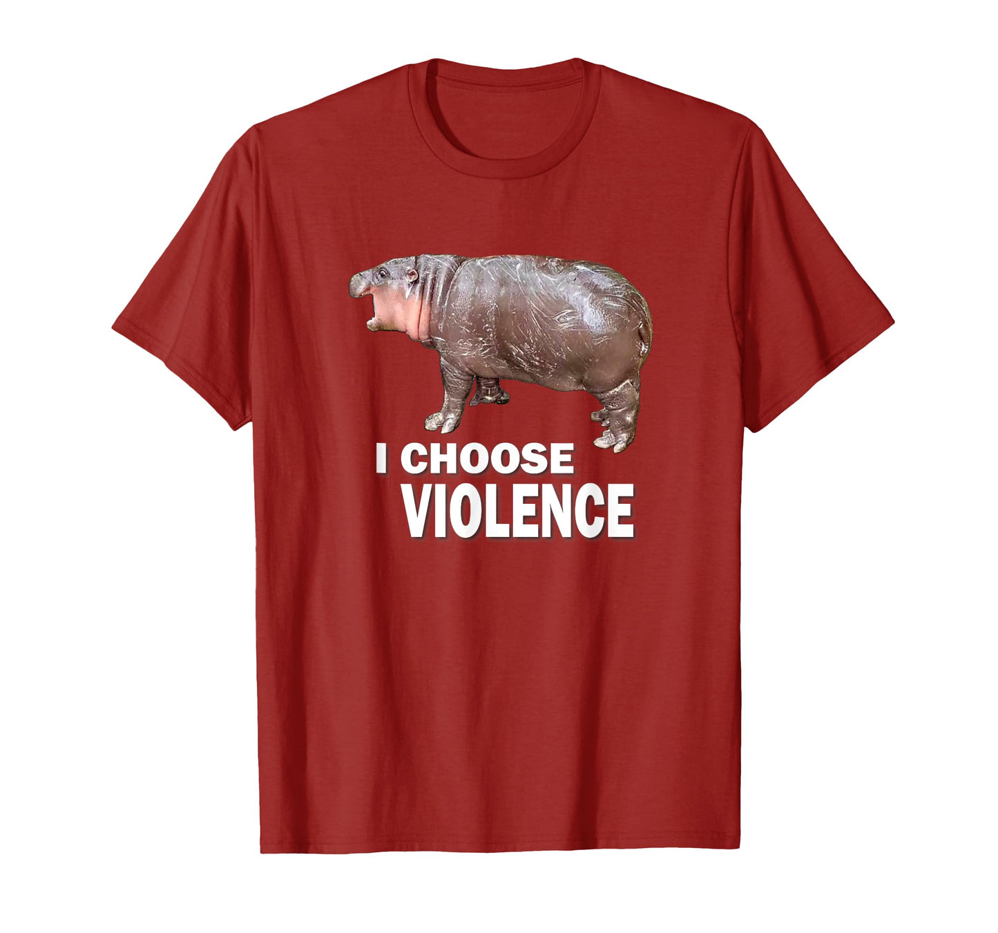 Choose Violence Meme Moo Deng Ungovernable T-Shirt