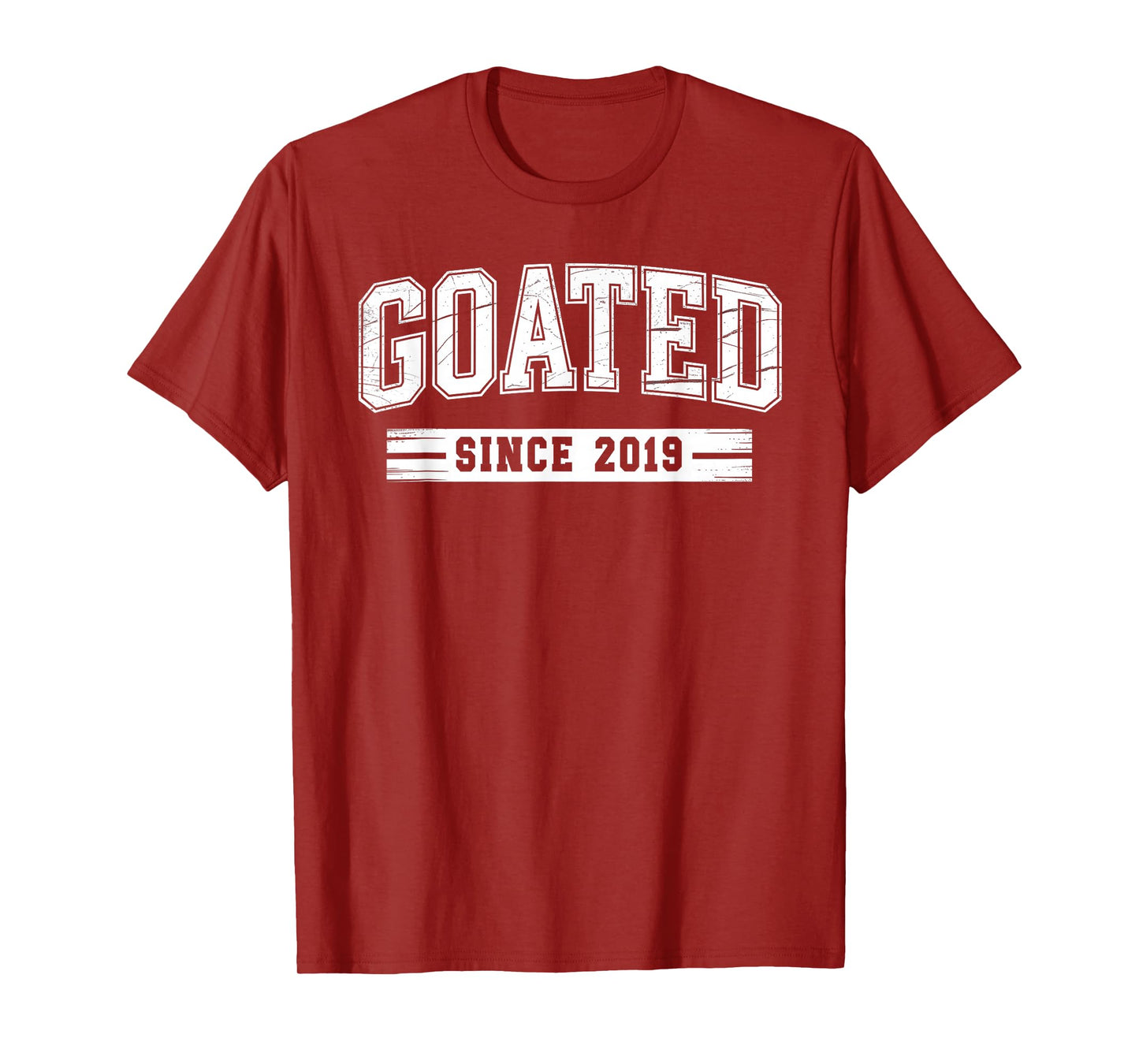 Goated Since 2019 6th Birthday 6 Year Old Girl Boy Bday T-Shirt