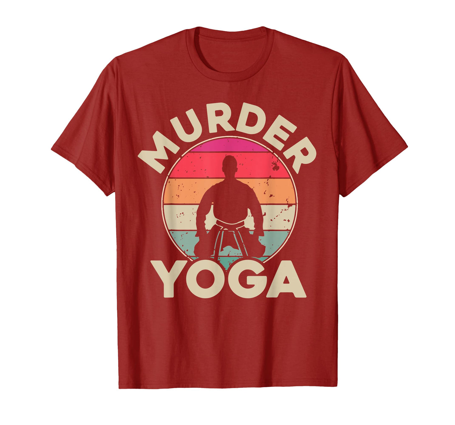 Vintage Jiu Jitsu Shirt Brazilian Jiu Jitsu Murder Yoga BJJ T-Shirt