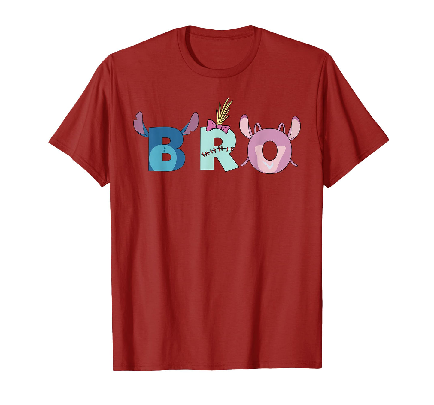 Disney Lilo & Stitch "Bro" Brother Birthday Gift Family Trip T-Shirt