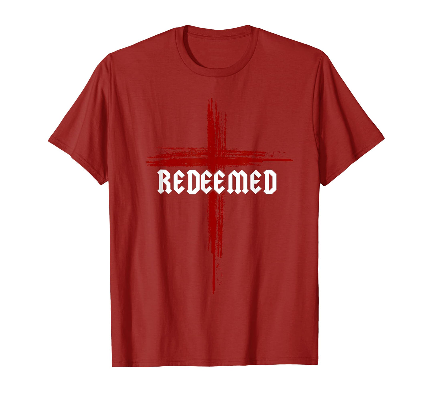 Redeemed Christian Cross Jesus Christ Faith Bible Religious T-Shirt