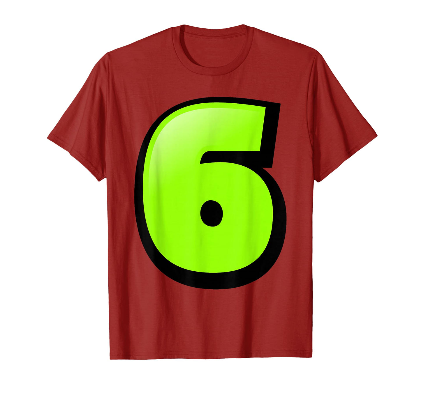 6 Number Six Seven 67 Gen Alpha Slang T Funny Meme Matching T-Shirt