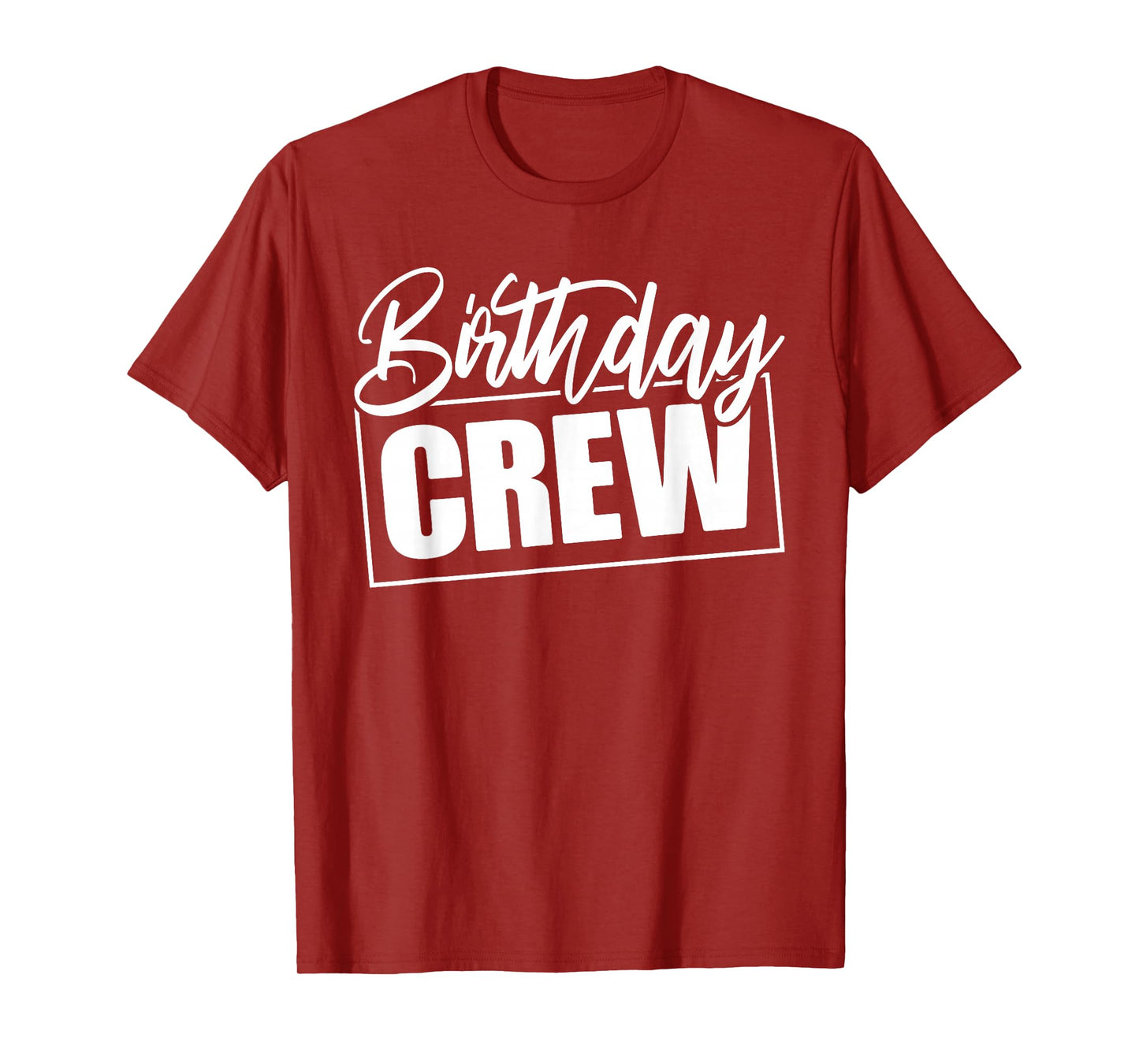 Birthday Crew Birthday Party For Girls Boys Family Reunion T-Shirt
