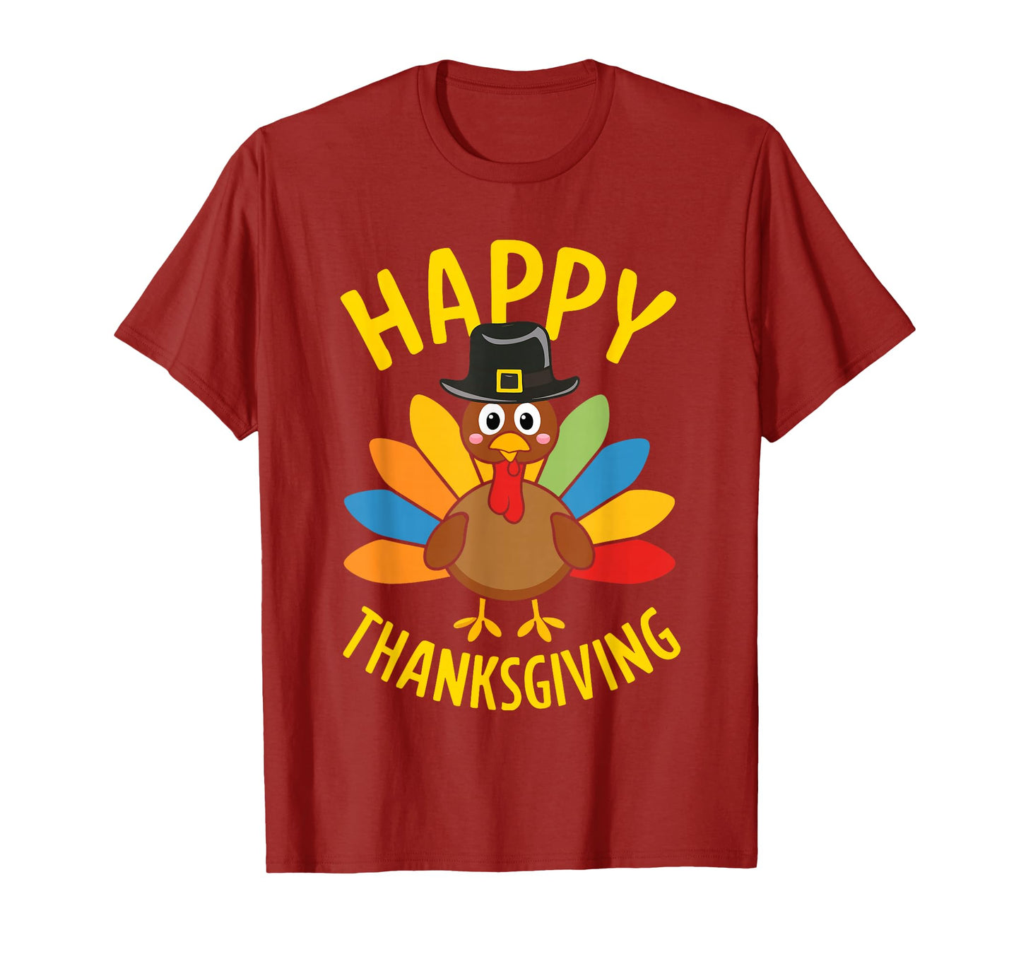 Happy Thanksgiving Shirt Men Women Kids Family Turkey Day T-Shirt