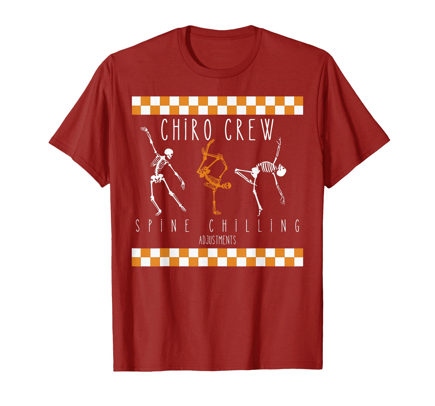 Skeleton Dancing Chiro Crew Chiropractor Halloween Costume T-Shirt