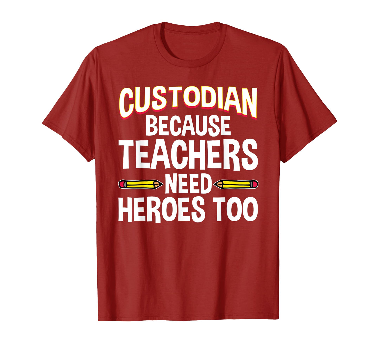 School Custodian Design For Men Women Custodian Appreciation T-Shirt
