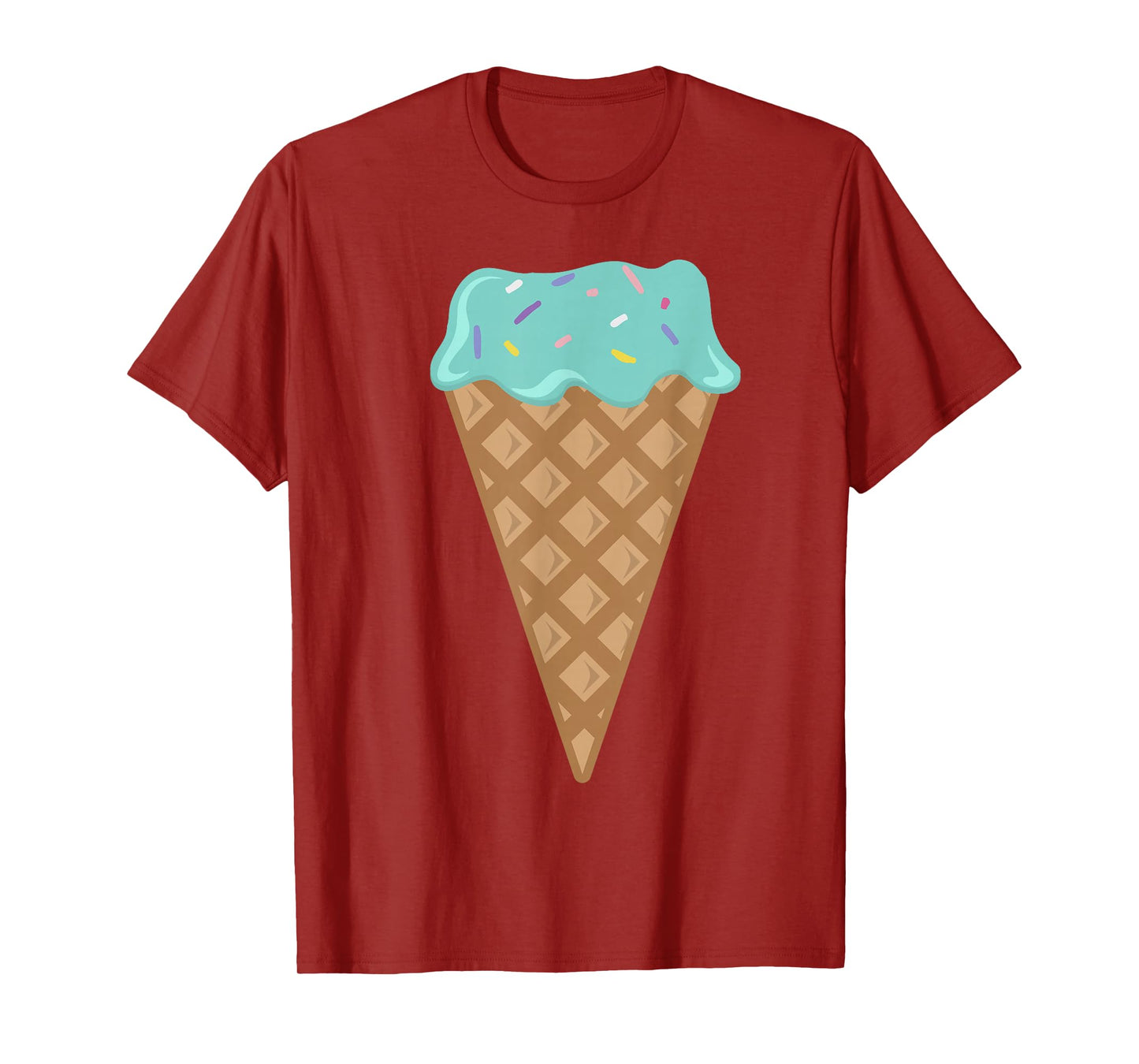 Cool Ice Cream Costume for Men Women Kids Adult Ice Cream T-Shirt