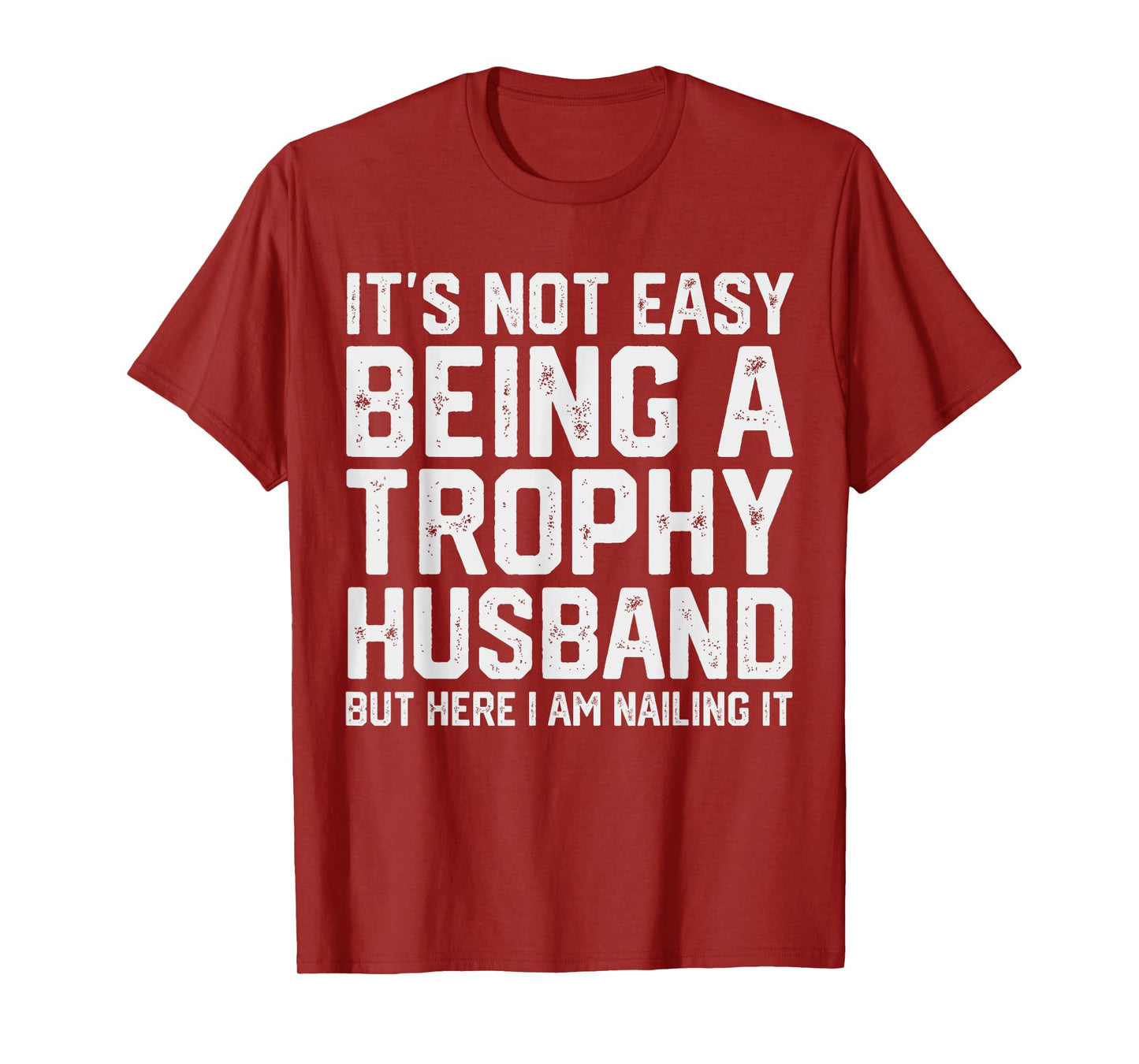 Vintage Funny Wedding Anniversary Design For Husband Mens T-Shirt