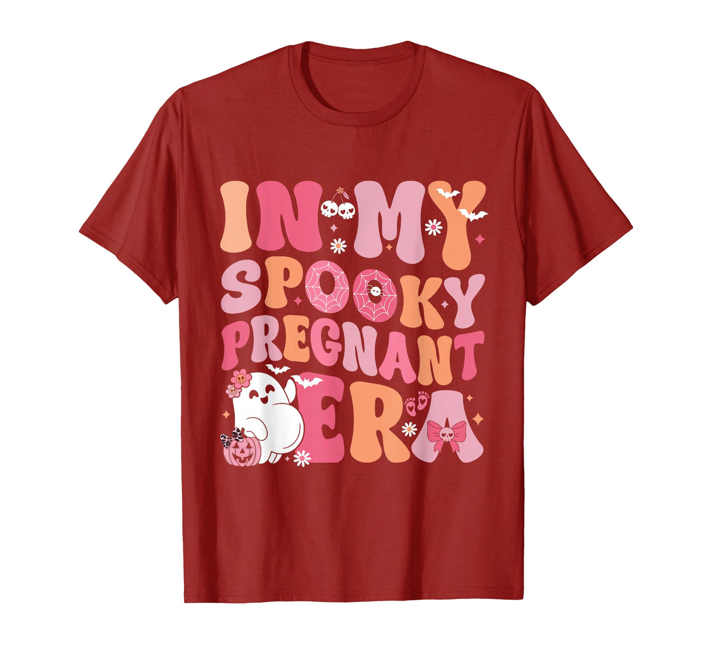 Halloween in My Spooky Pregnant Era Mom, Women T-Shirt