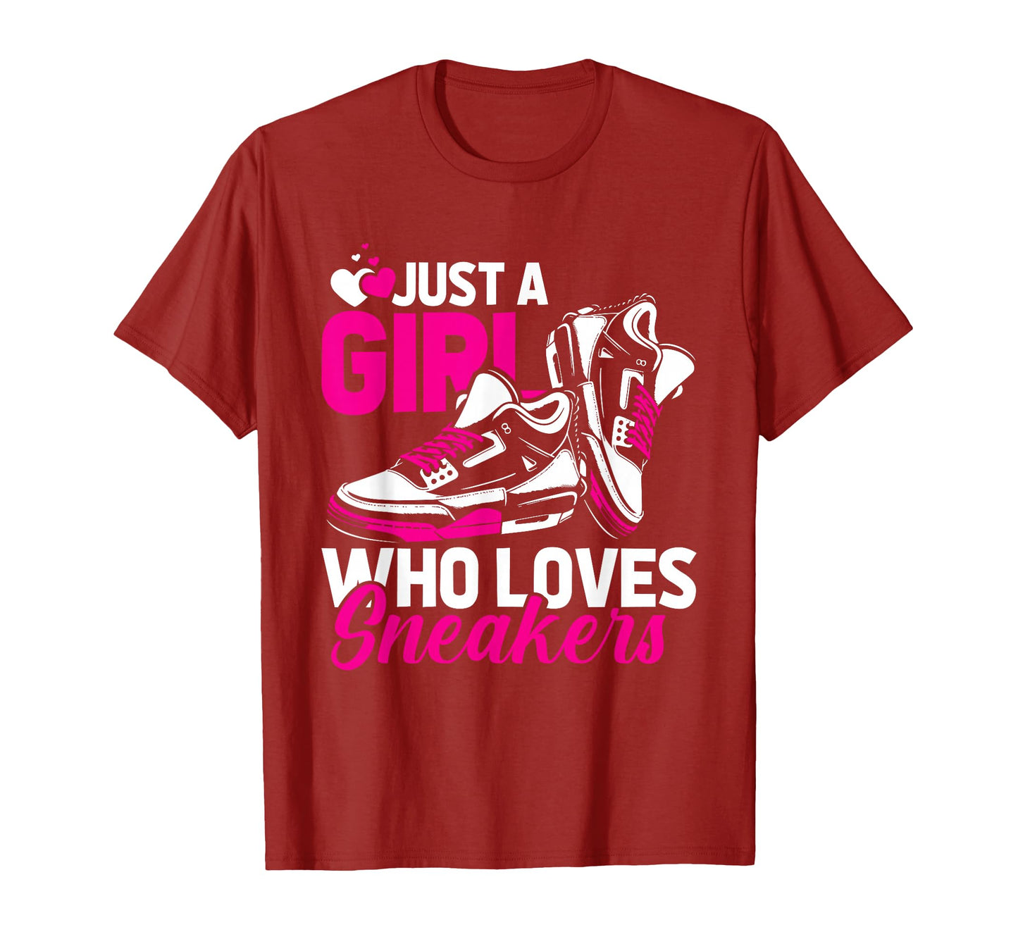 Sneaker Head - Streetwear Just A Girl Who Loves Sneakers T-Shirt