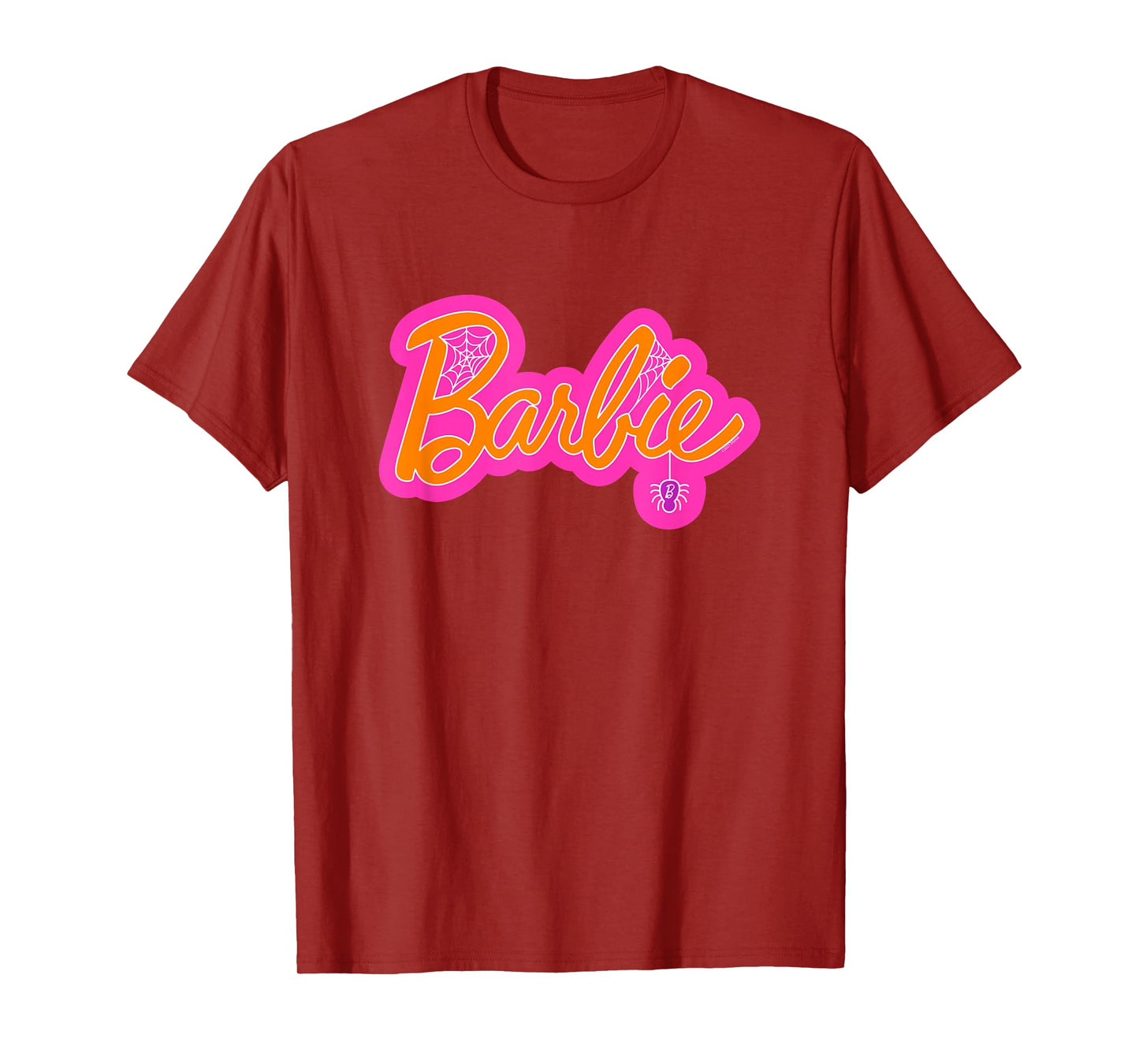Barbie - Orange Halloween Logo T-Shirt