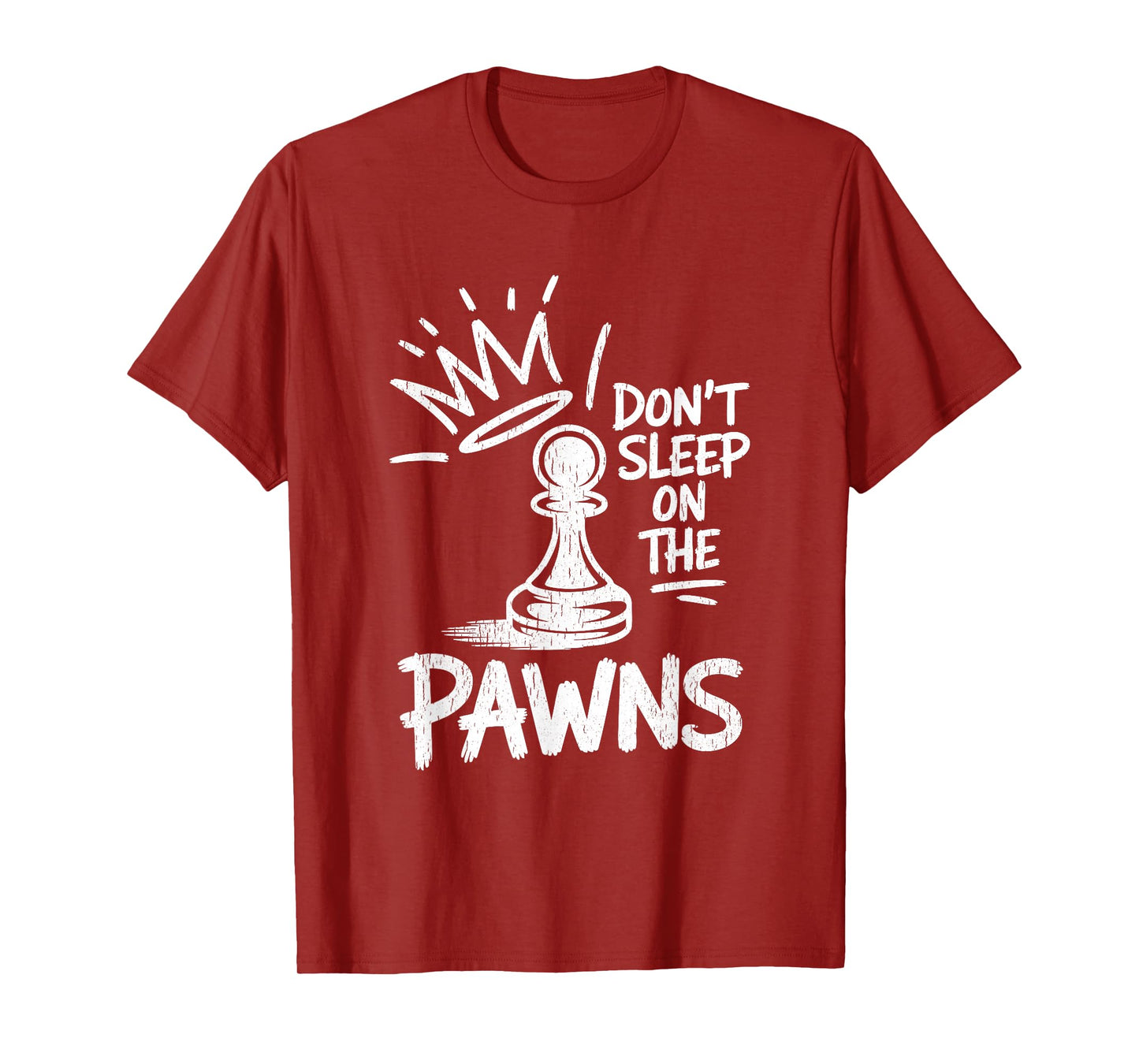 Funny Chess Pawn Piece For Players, Gamers, Board Game Fans T-Shirt