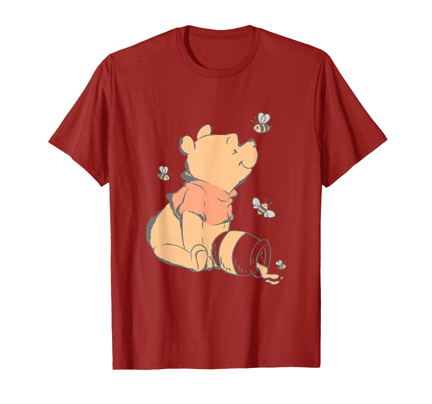 Disney Winnie The Pooh Honey with Bees Vintage T-Shirt