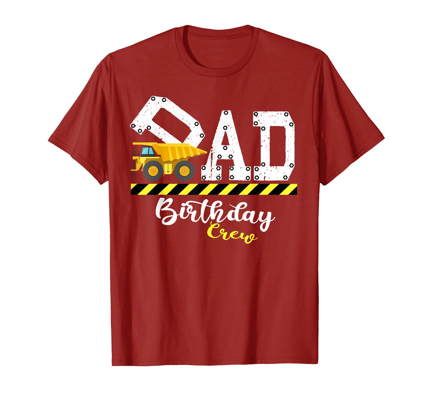 B-Day Party Dad Birthday Crew Construction Birthday Party T-Shirt