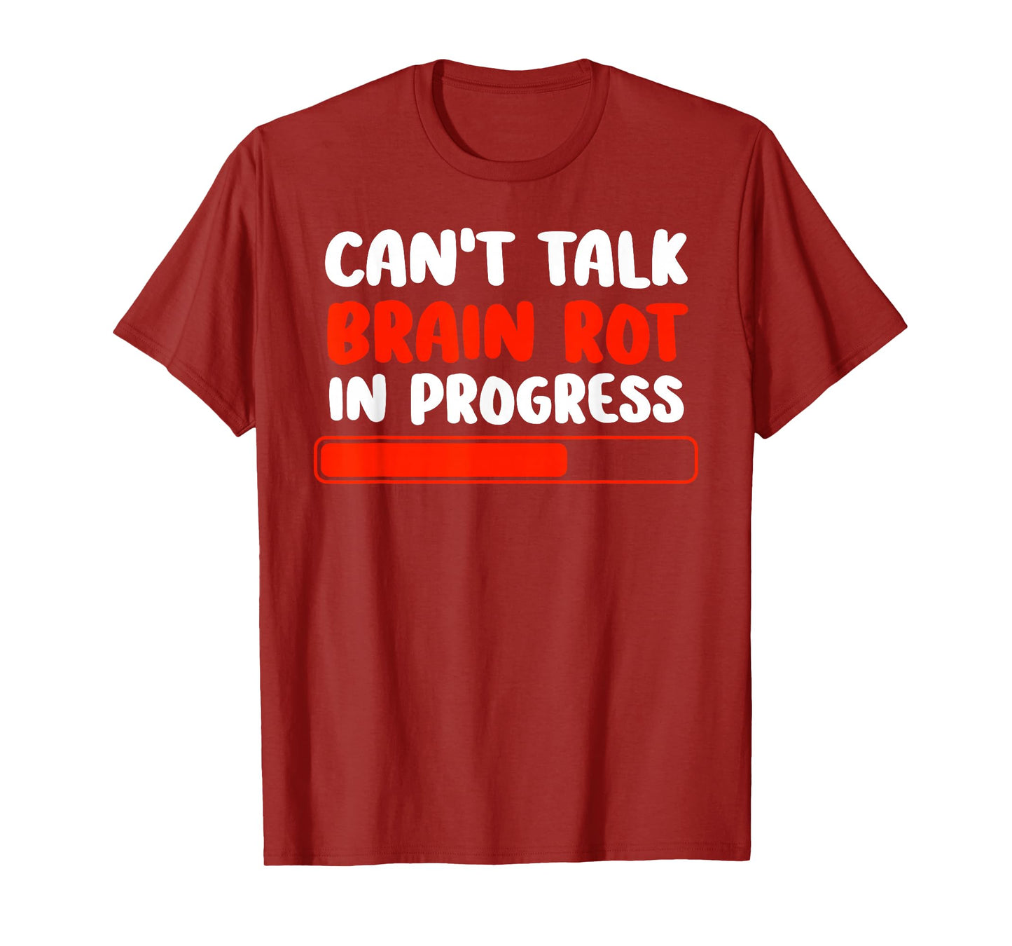 Brain Rot Shirt For Kids Brainrot Meme Funny Gamers Boys T-Shirt