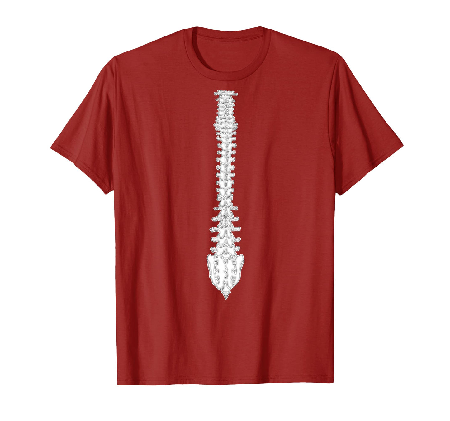 Chiropractor Spine | Graphic Tee (Image Is On Back) T Shirt T-Shirt