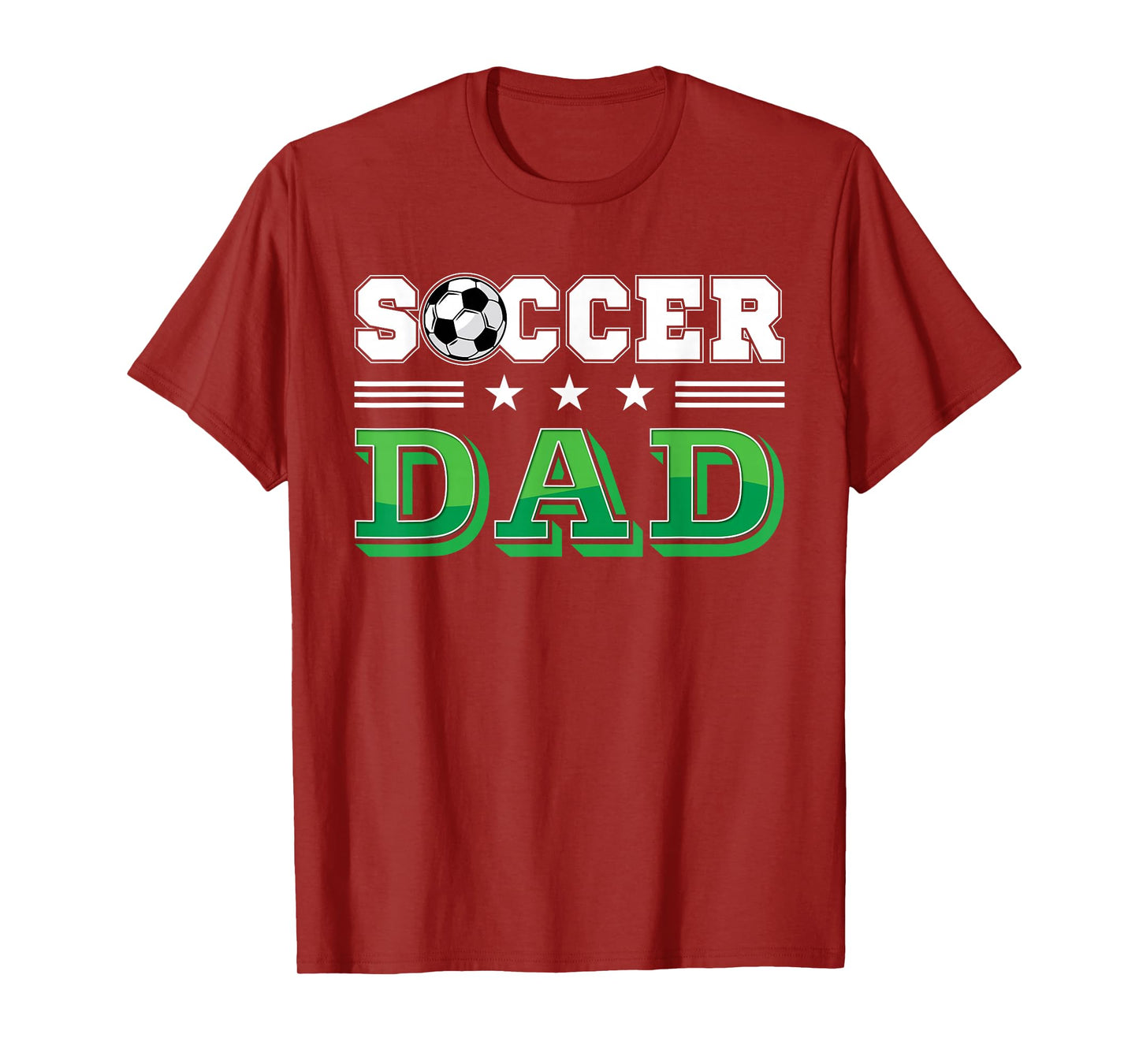 Soccer Dad Father Family Matching Birthday Team Supporter T-Shirt