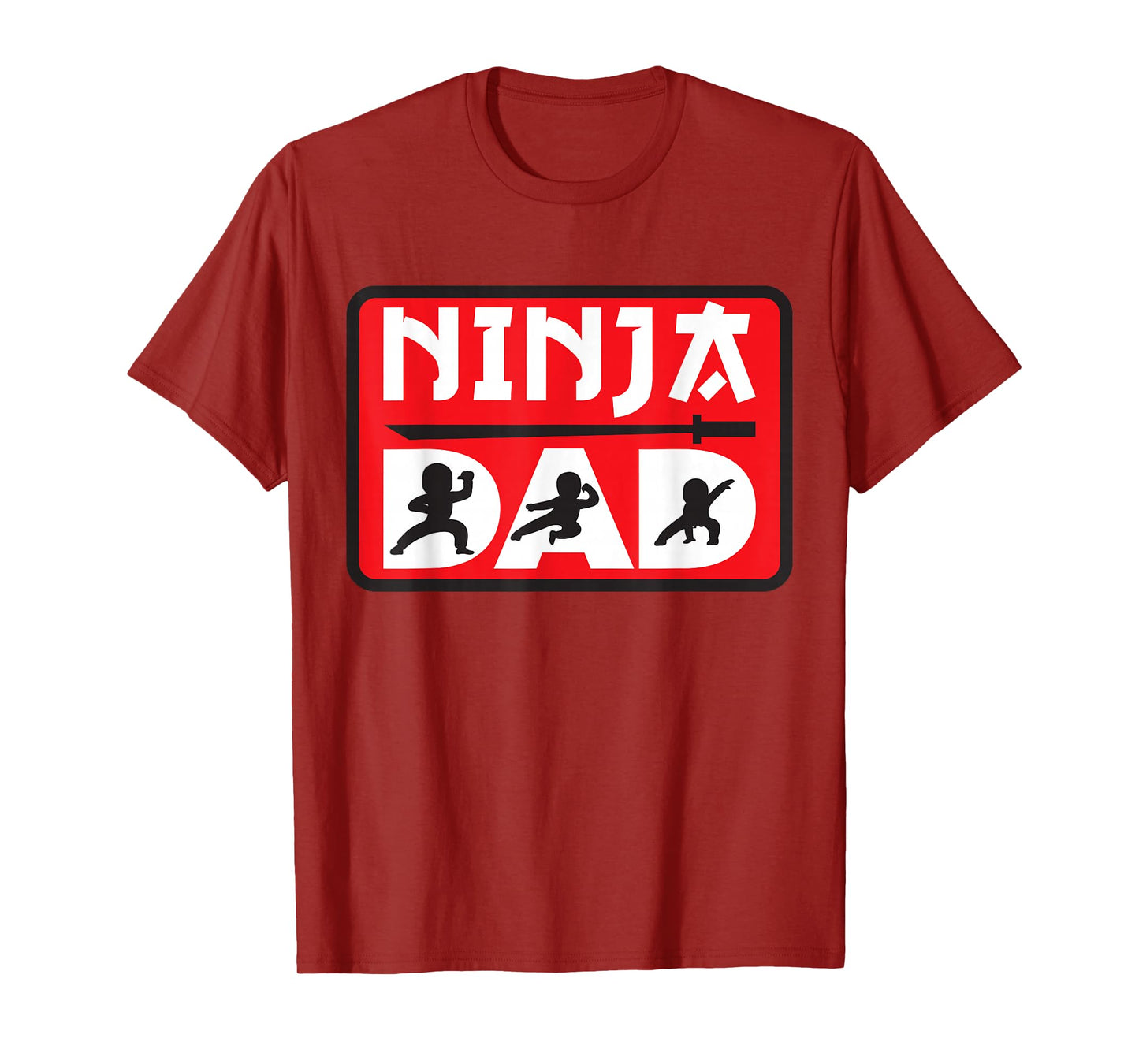Ninja Dad Matching Family Ninja Warrior Funny Gift T-Shirt