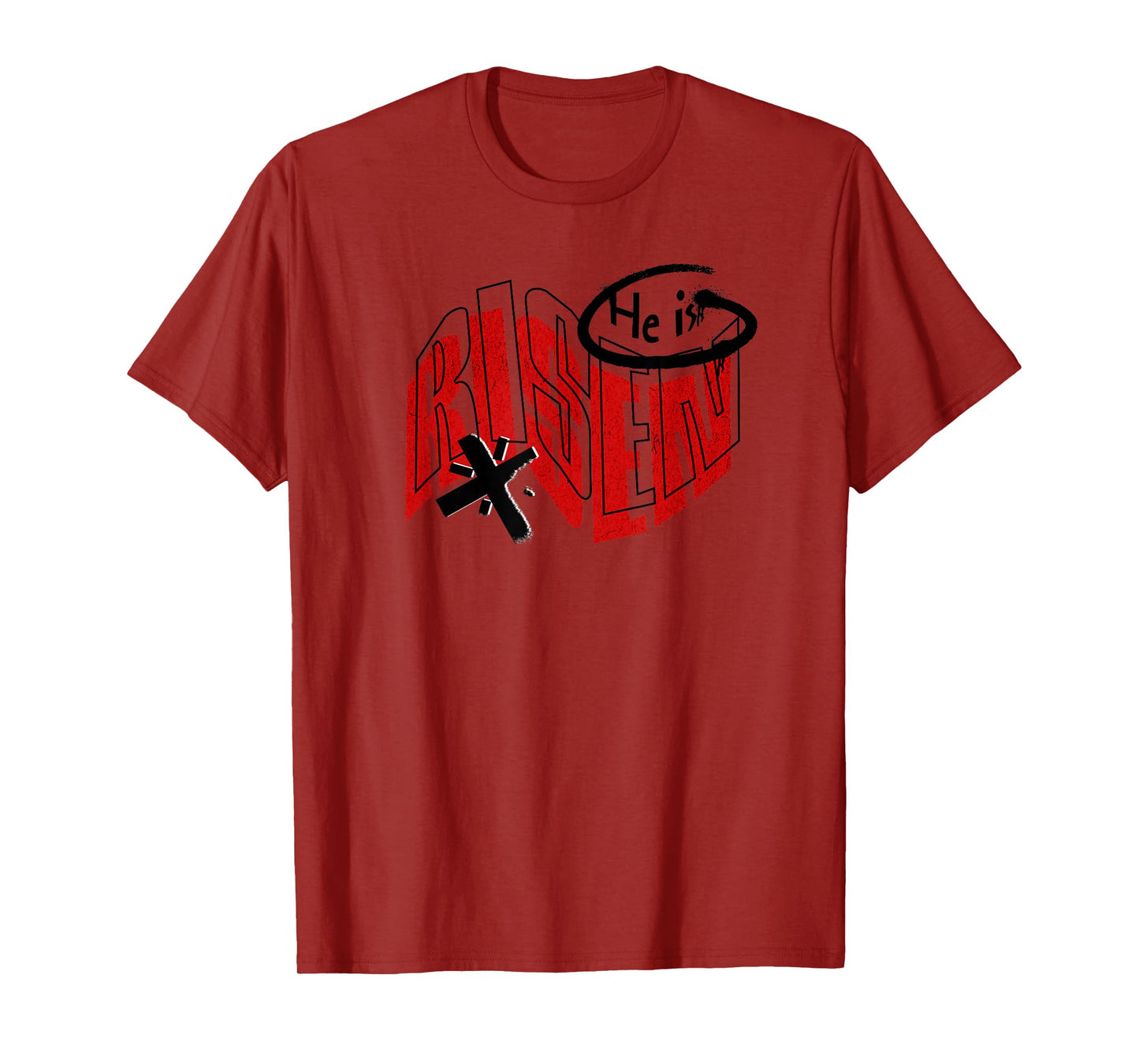He is Risen - Christian T-Shirt