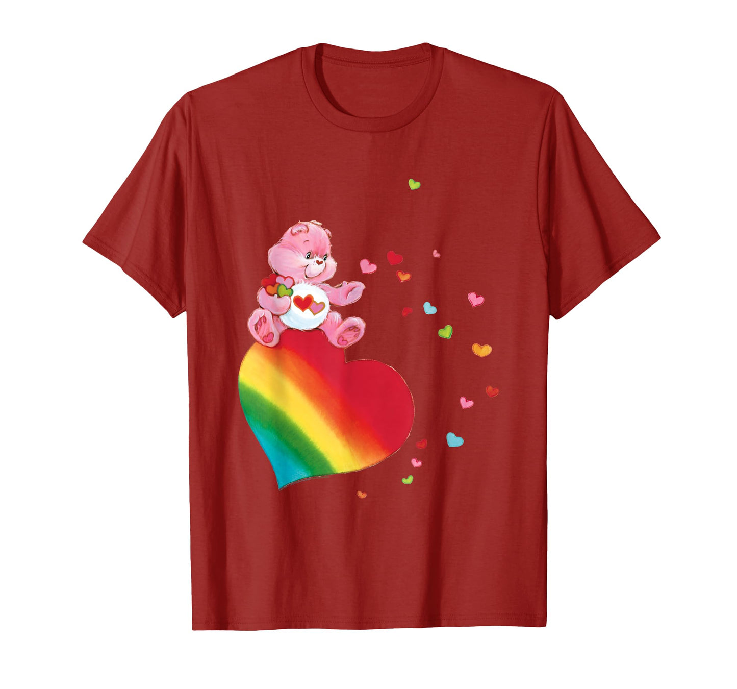 Care Bears Rainbow Heart Love Shower T-Shirt