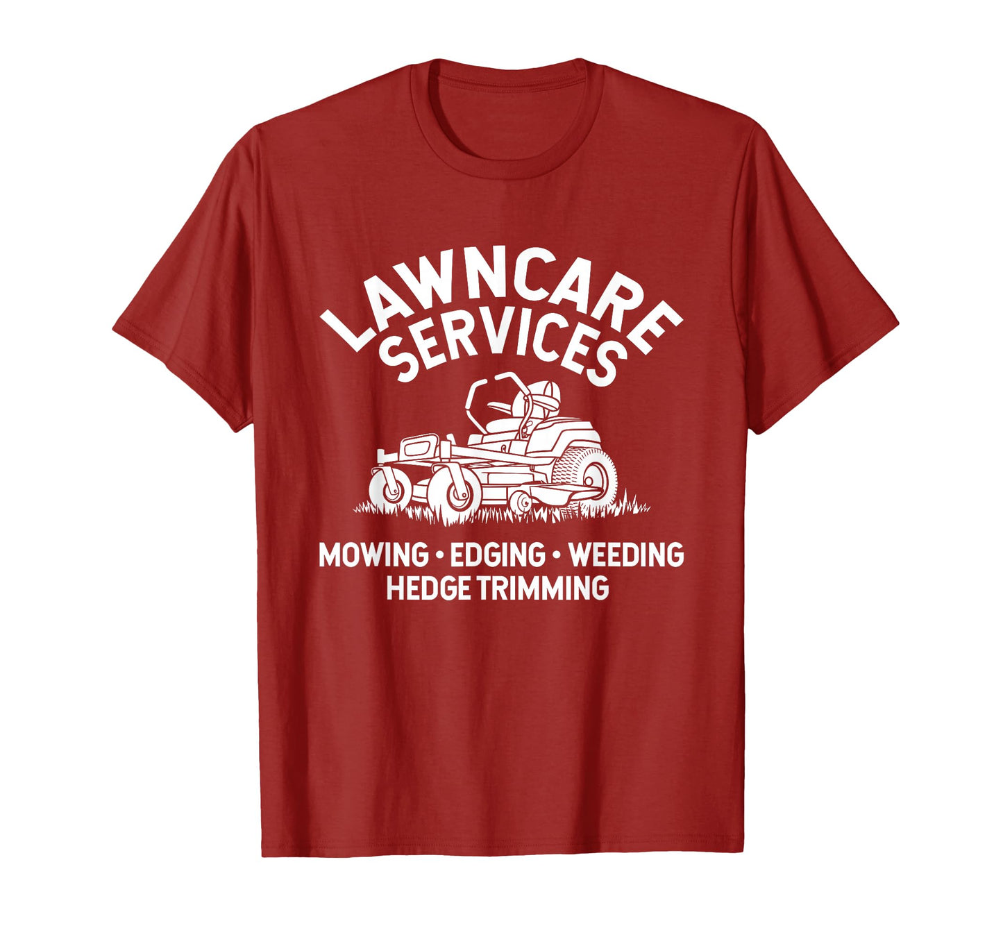 lawn care services zero turn mower T-Shirt