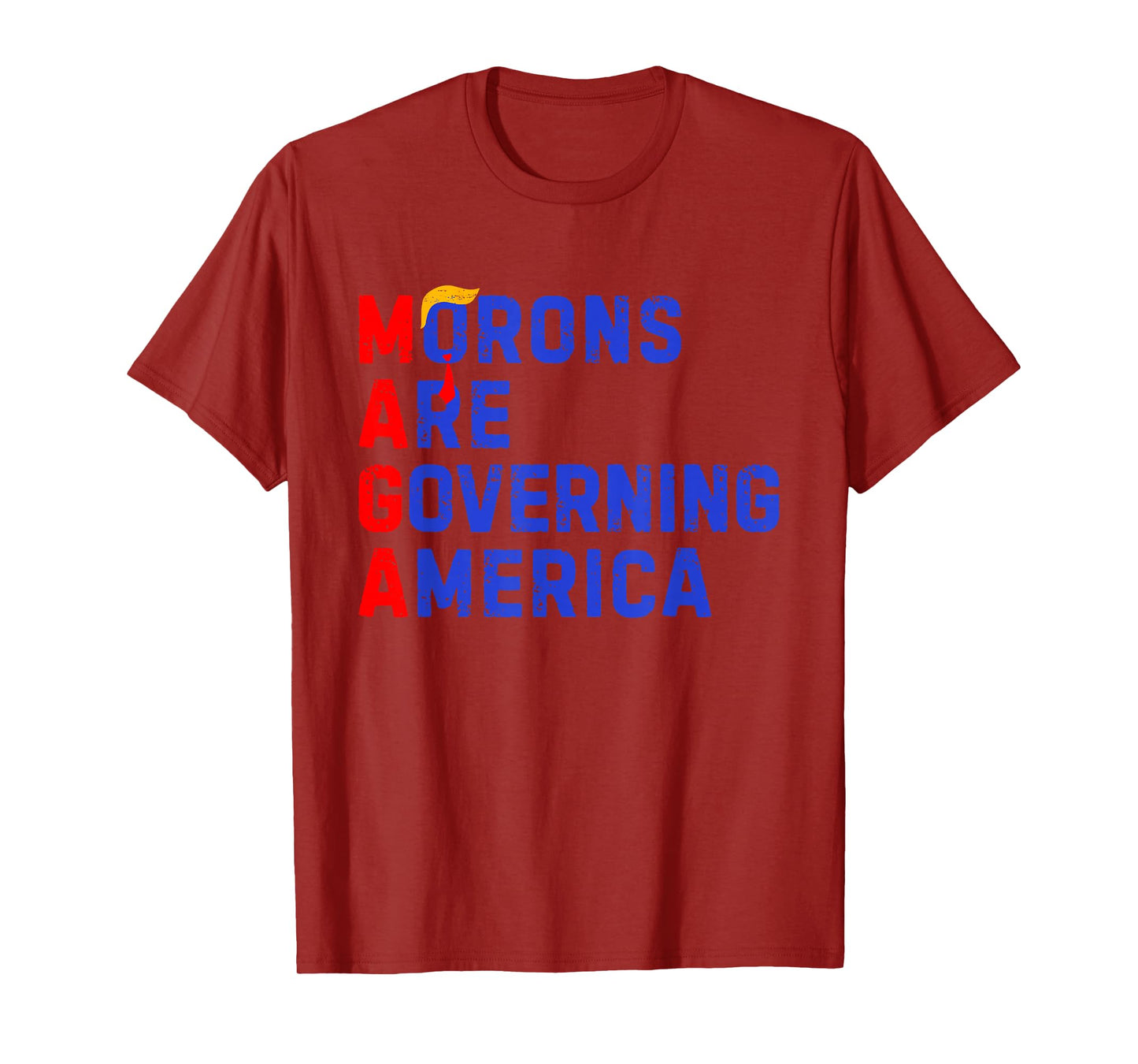 Morons Are Governing America Funny Trump 2024 T-Shirt