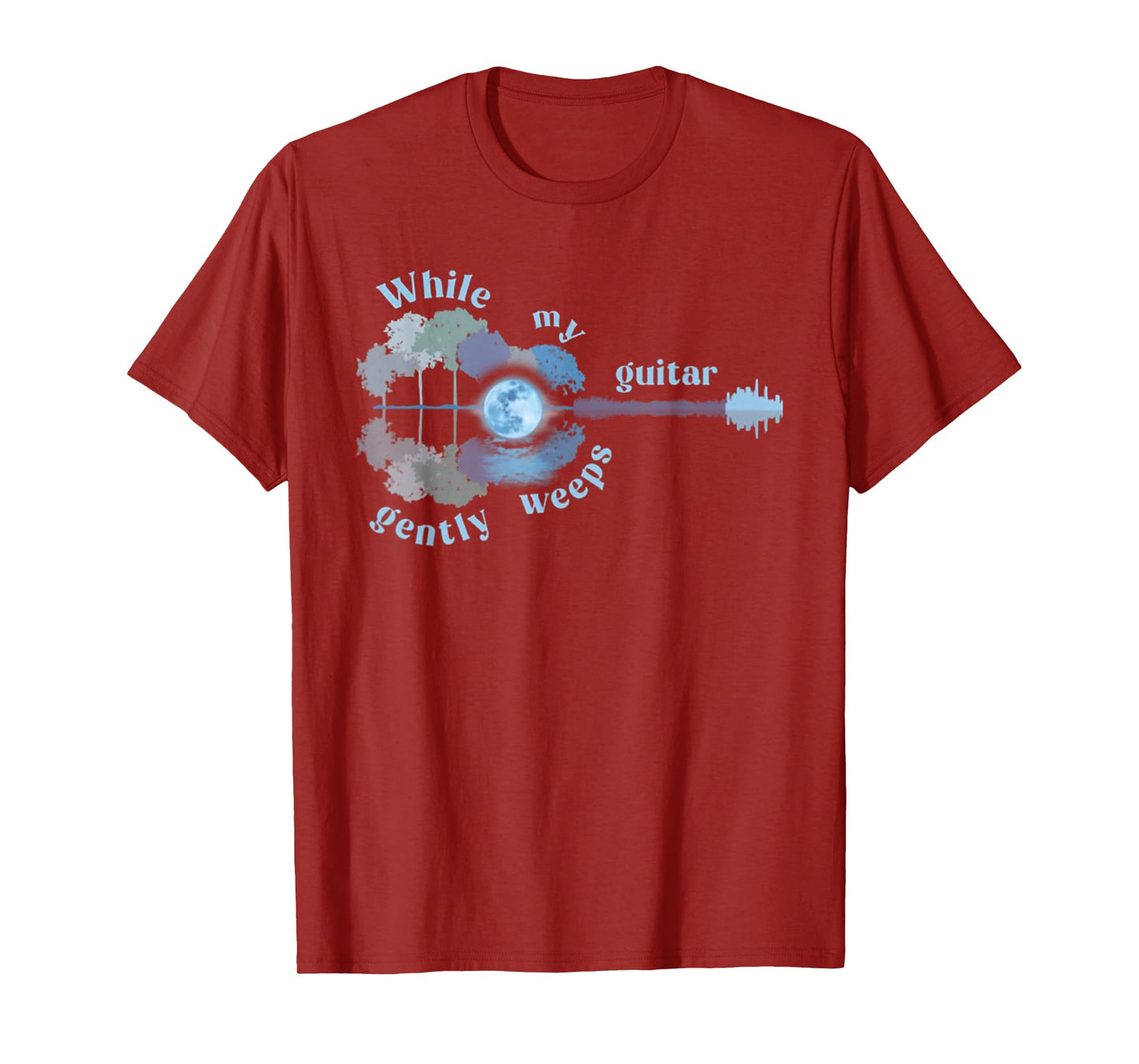 While My Guitar Gently Weeps T-Shirt