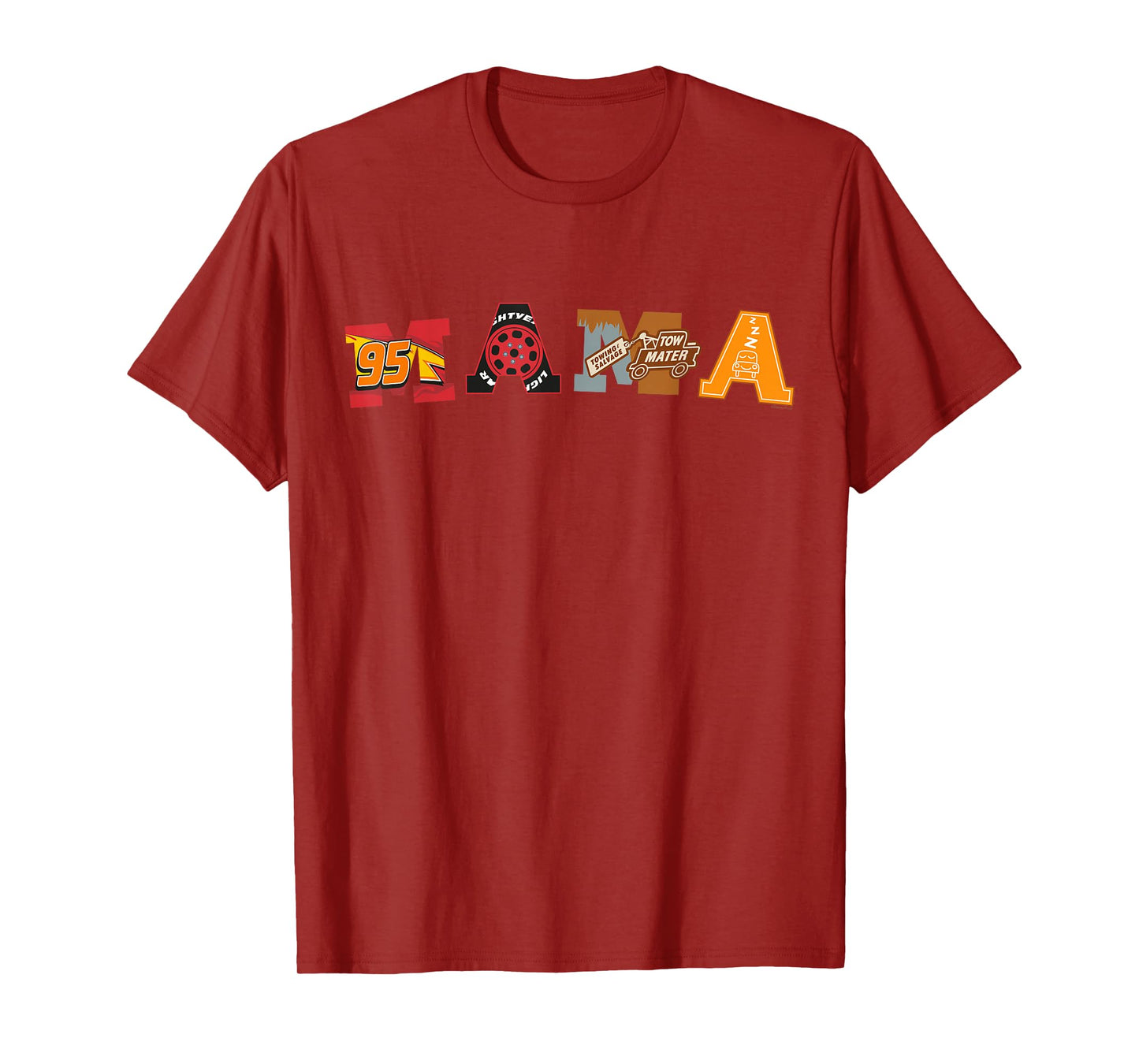 Disney and Pixar's Cars Mama Mother's Day Birthday Gift T-Shirt