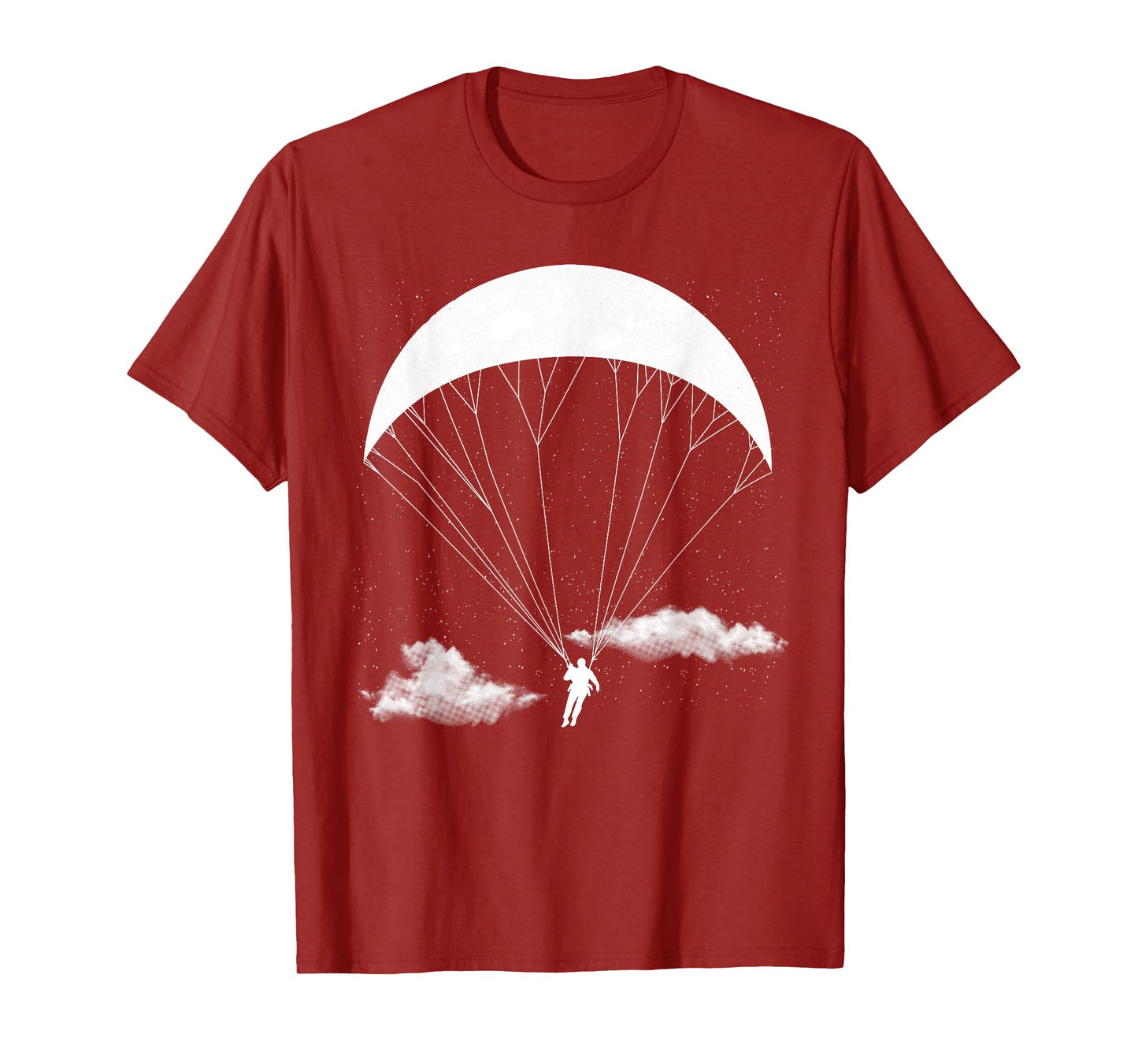 Paragliding Art For Men Women Paraglide Paramotor Paraglider T-Shirt