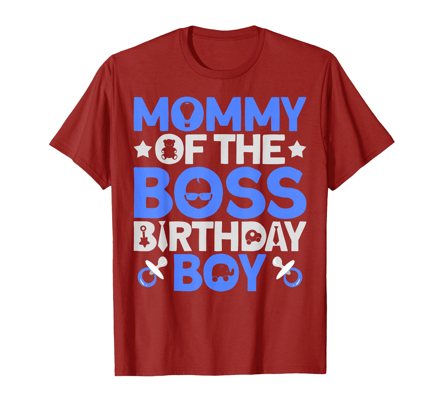 Mommy Of The Boss Birthday Party Outfit Like A Boss Mommy T-Shirt
