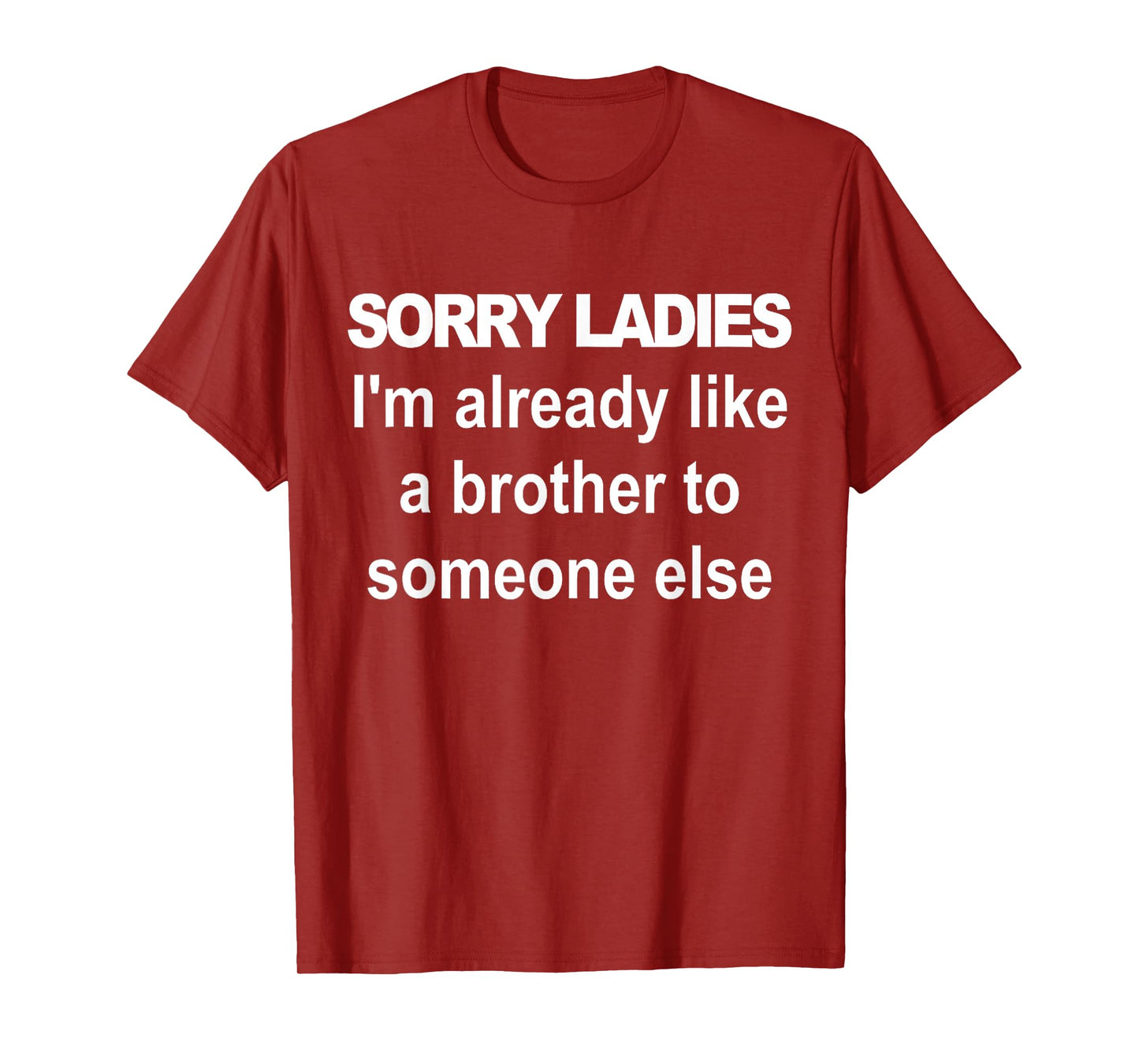 Sorry ladies I'm already like a brother to someone else T-Shirt