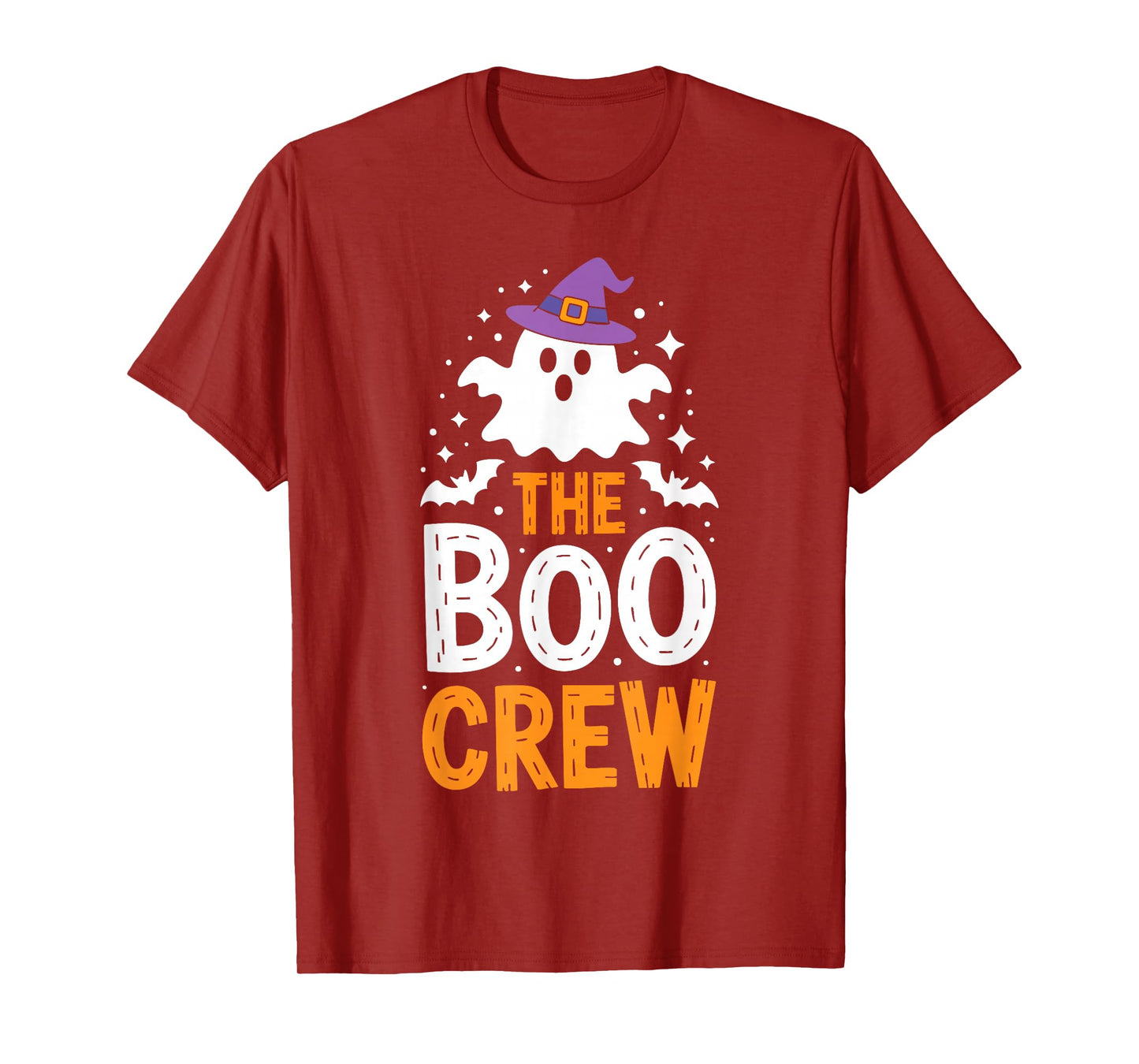 The Boo Crew Shirt Matching Men Women Kids Halloween Costume T-Shirt