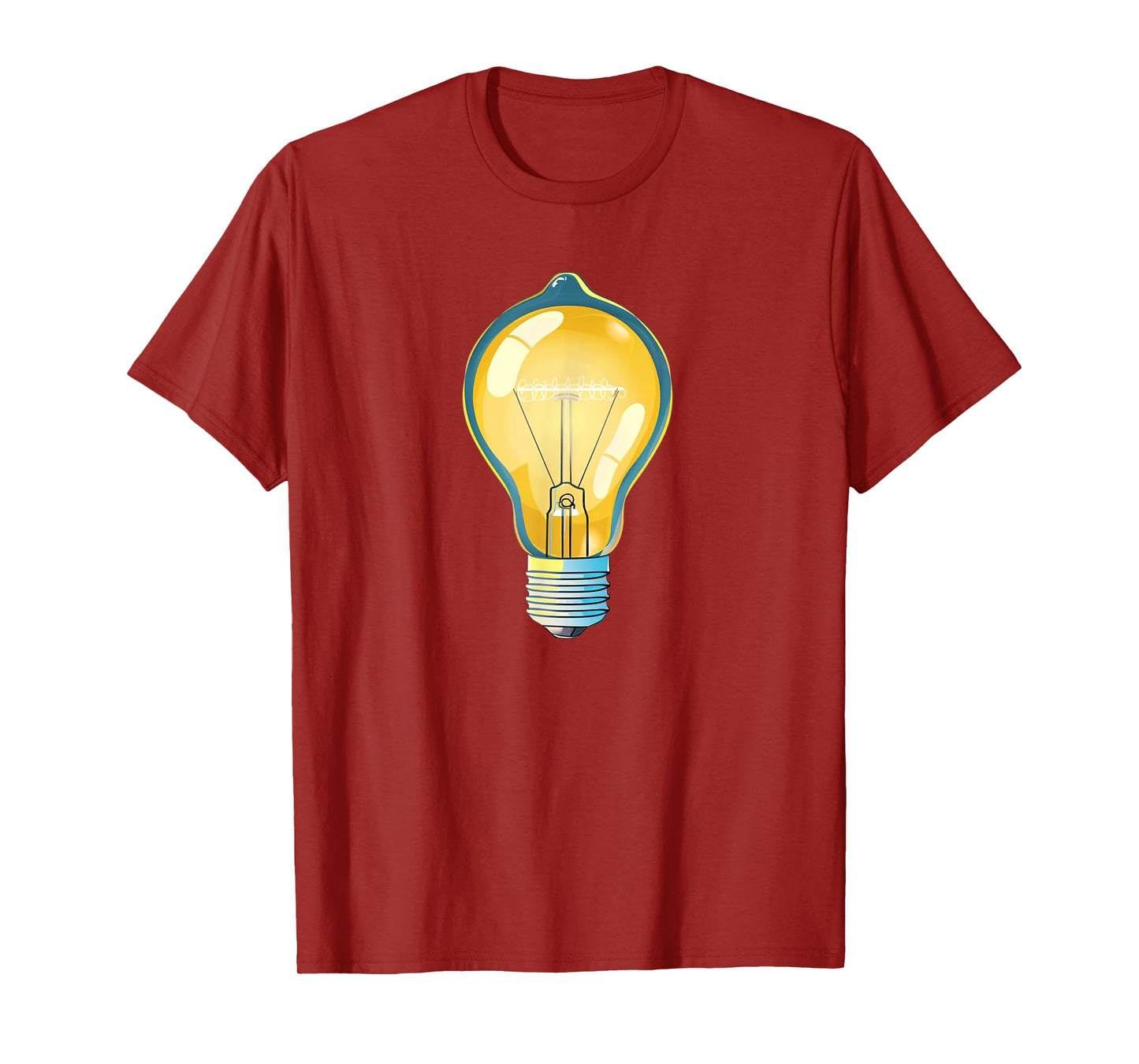 Brightly shining Light Bulb Costume T-Shirt