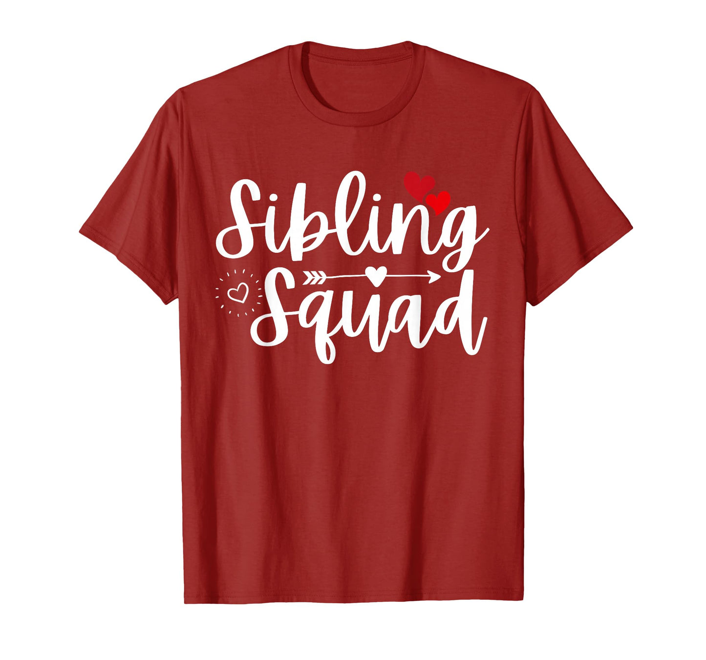 Funny Sibling Squad Family Matching Sister Brother Siblings T-Shirt