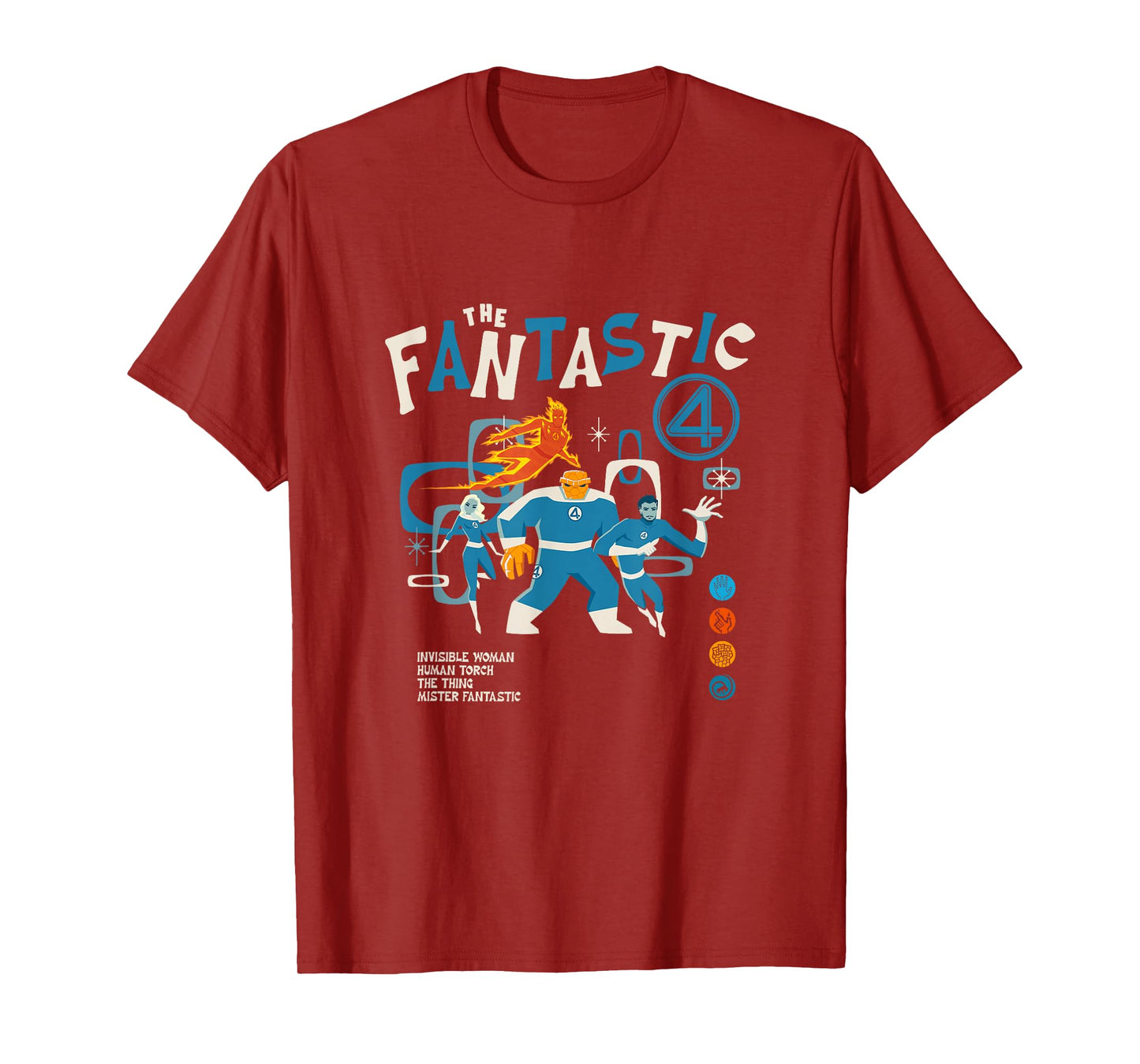 Marvel The Fantastic Four: First Steps Vintage Super Heroes T-Shirt