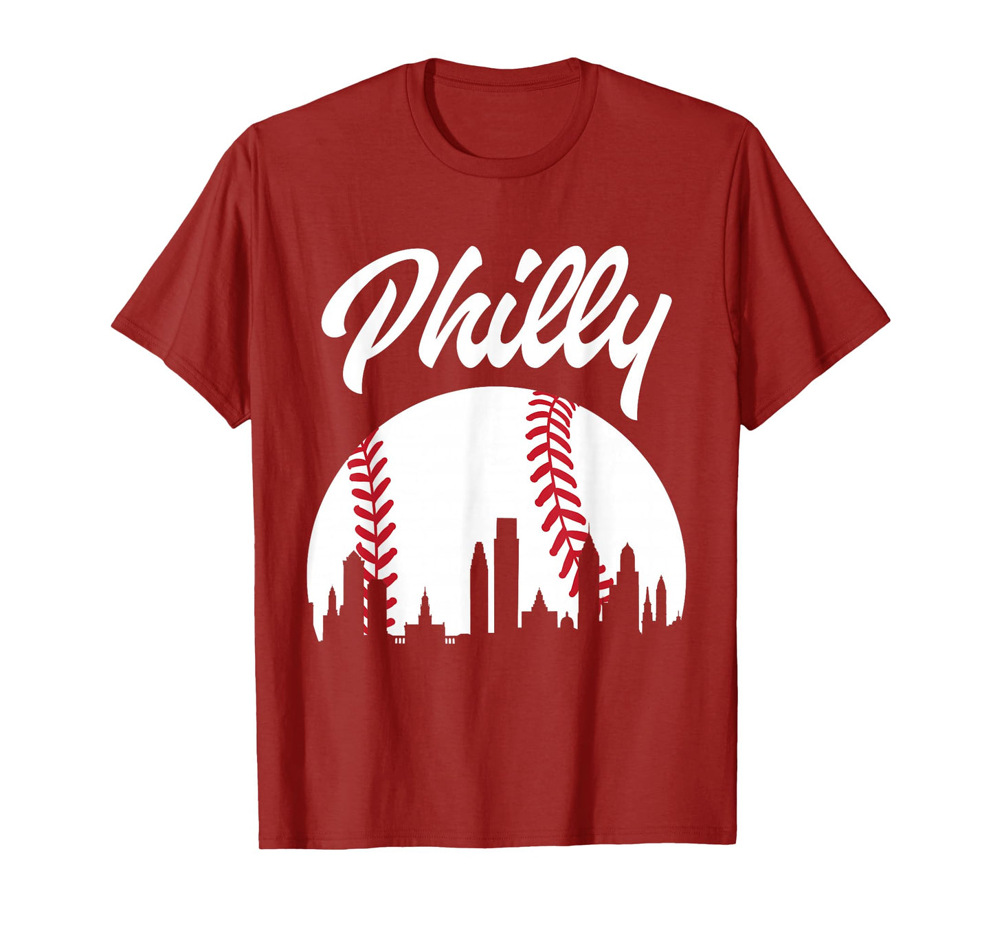 Baseball Player Philly Philadelphia City Pennsylvania Gift T-Shirt