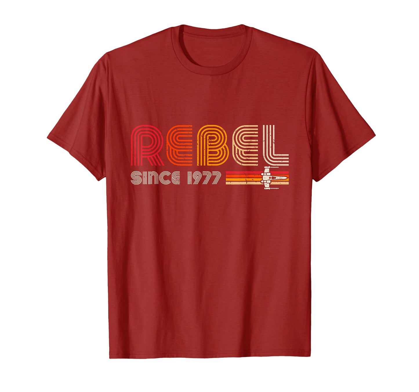 Rebel Since 1977 Retro Vintage T-Shirt