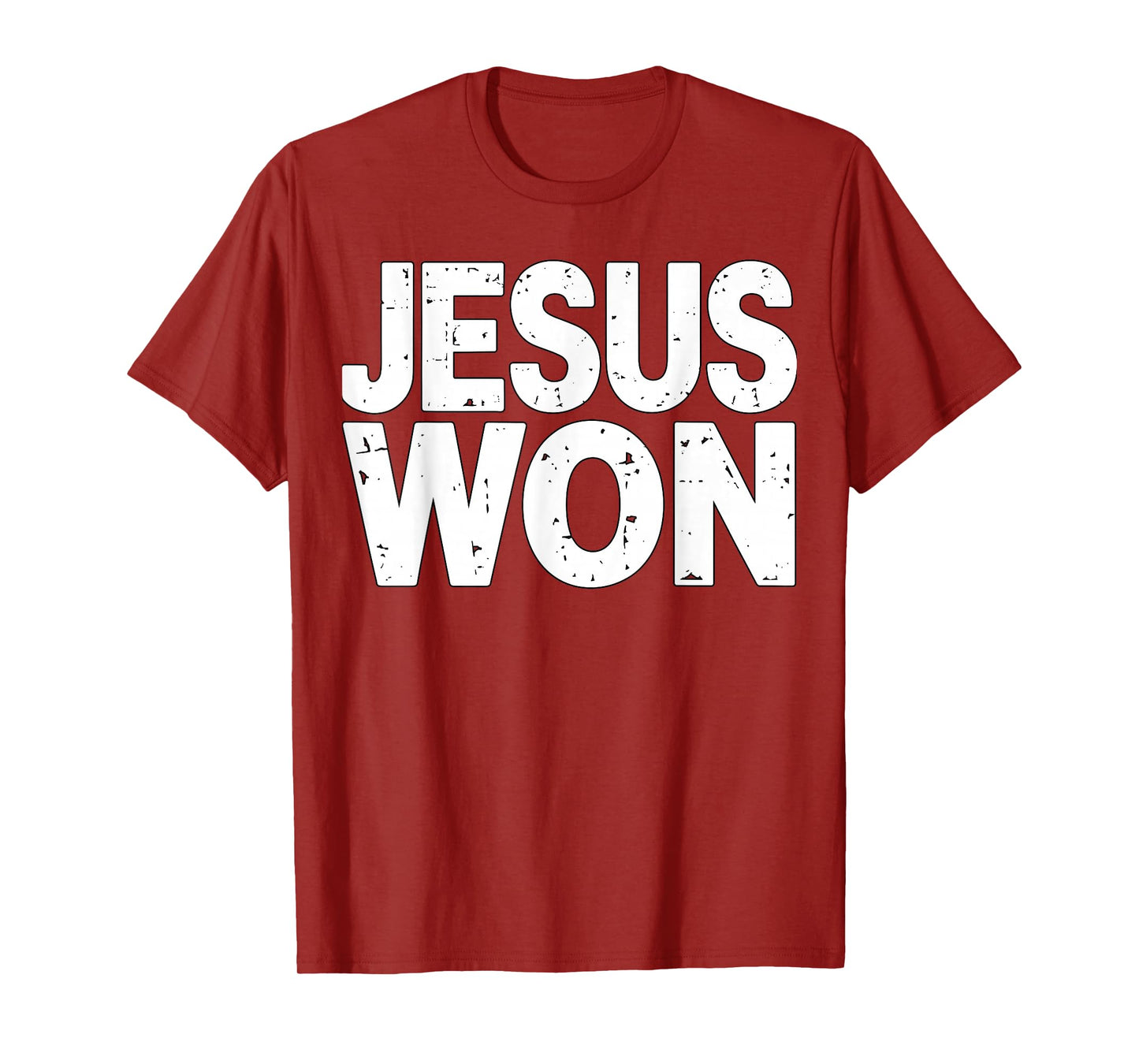 Jesus Won Christian Faith Religious T-Shirt