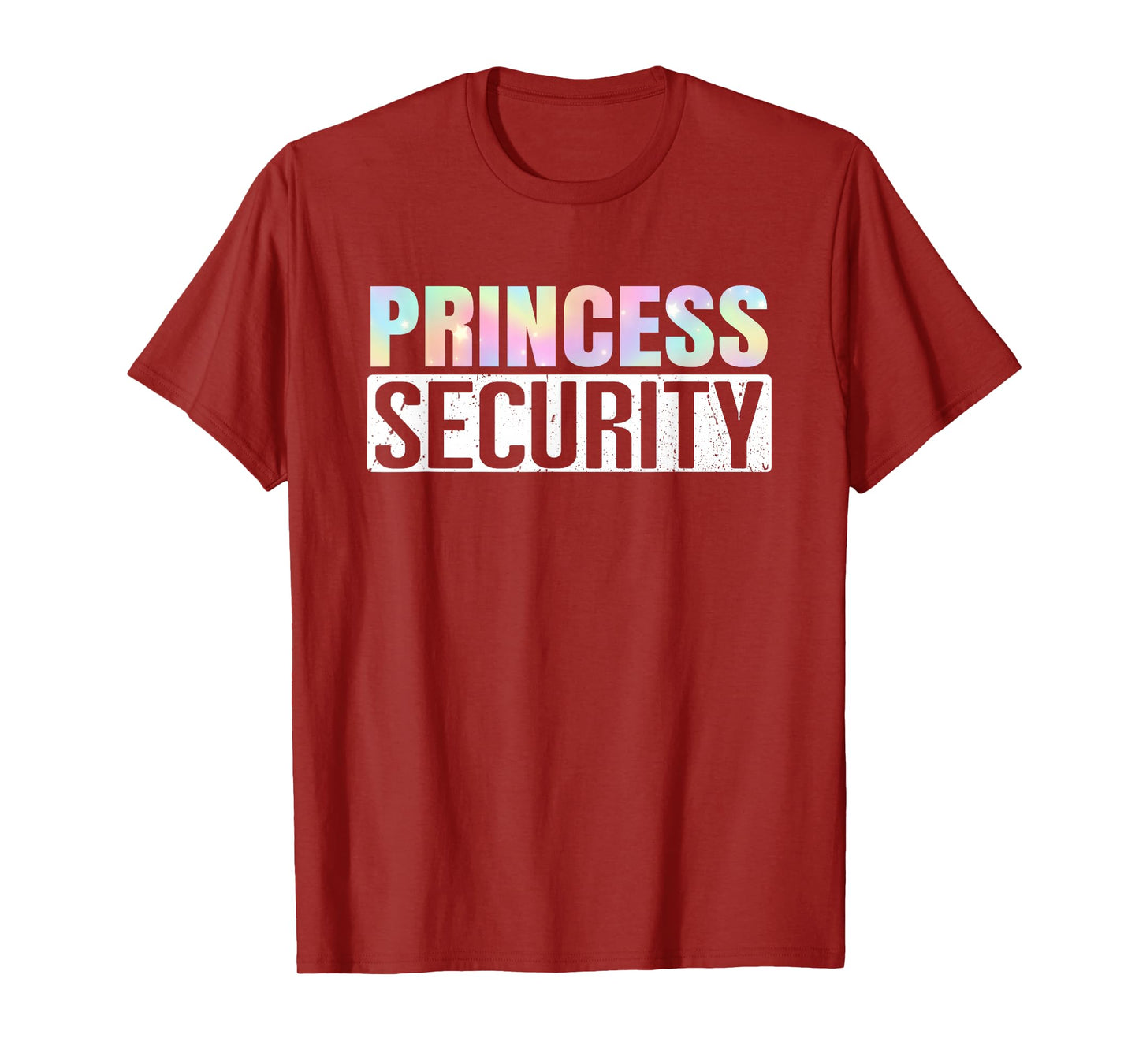 Halloween Mom Dad Daughter Adult Costume Princess Security T-Shirt