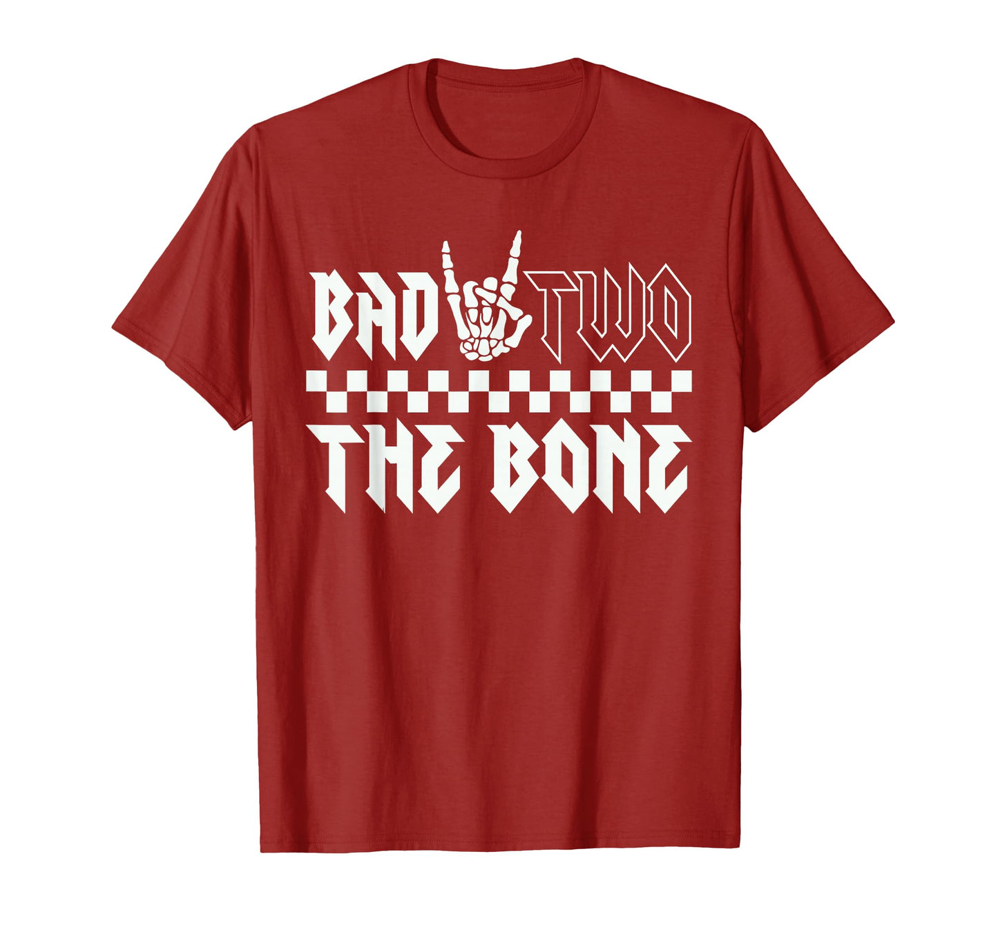 Bad Two the Bone Birthday 2 Years Old Birthday T-Shirt