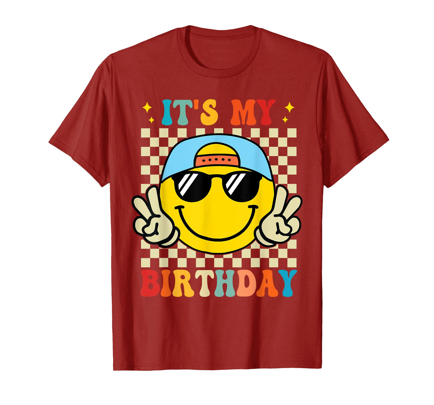 Bruh It's My Birthday Smile Birthday For boys T-Shirt