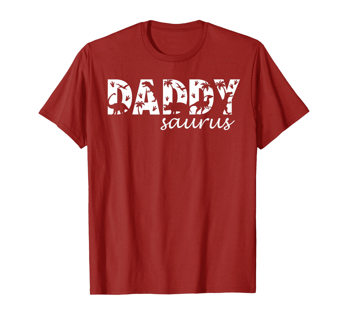 Daddysaurus T Rex Dinosaur Daddy Saurus Dad Family Matching T-Shirt