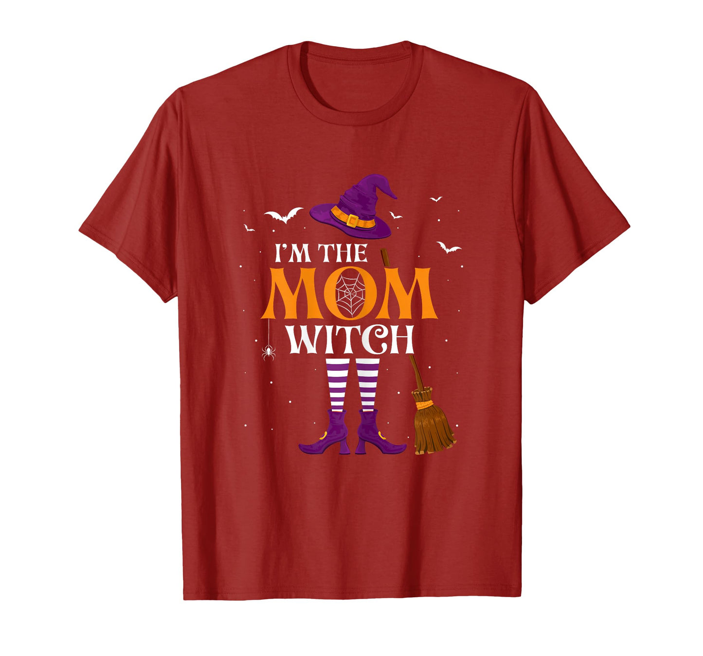 I'm the Mom Witch - Funny Spooky Halloween Parties Mother T-Shirt