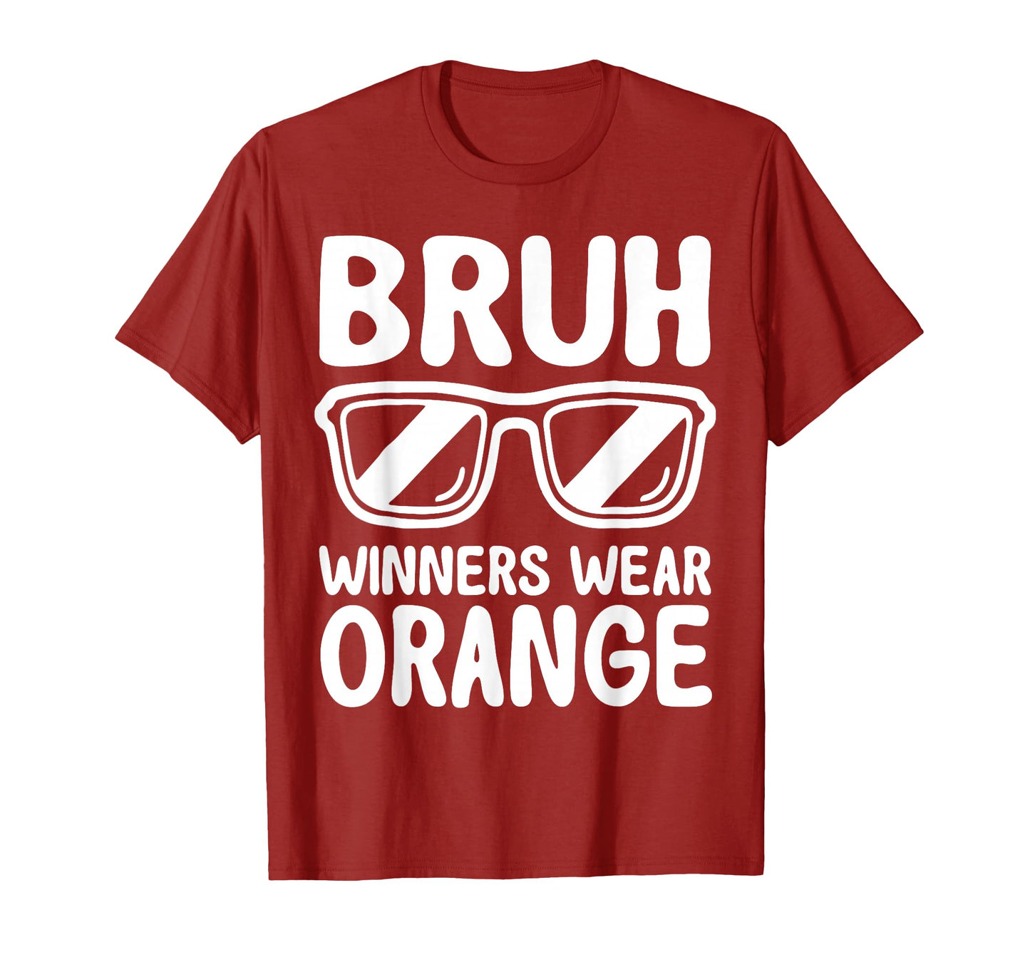 Winners Wear Orange Team Spirit Week Game Color Sports Day T-Shirt