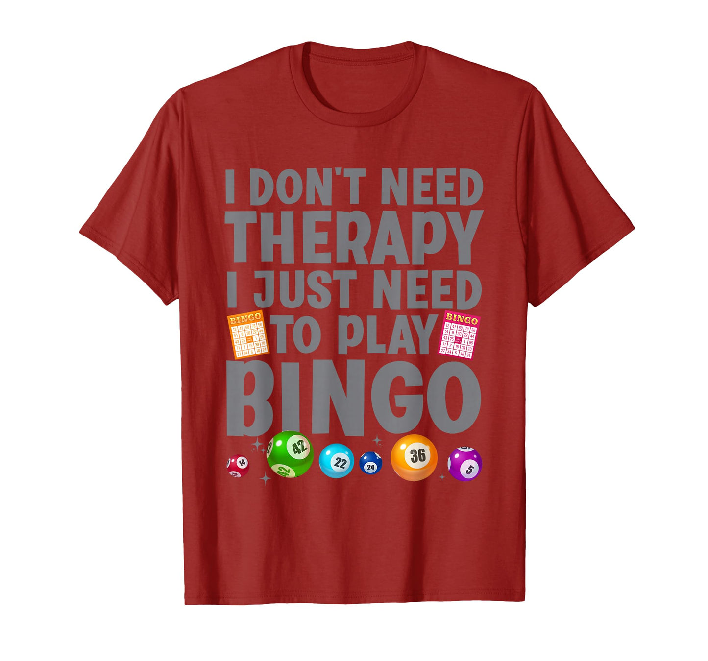 Cute Bingo Novelty for Men Women Bingo Lover Bingo Player T-Shirt
