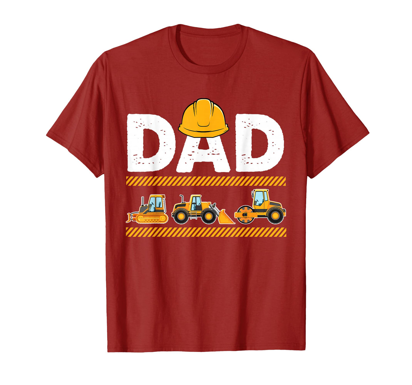 Funny Dad Construction Excavator Kids Matching Family T-Shirt